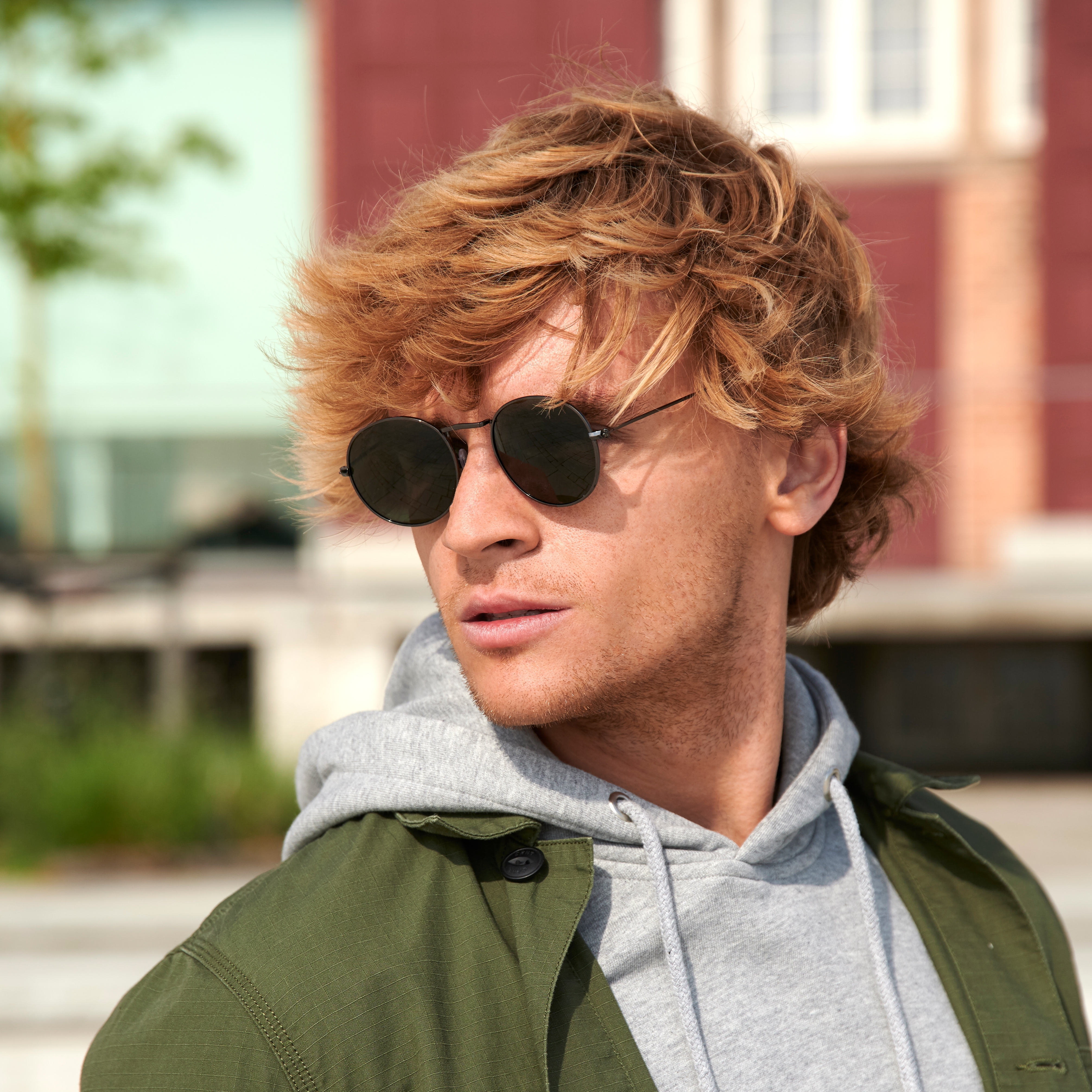 Waylon Black & Green Vista Sunglasses - 5