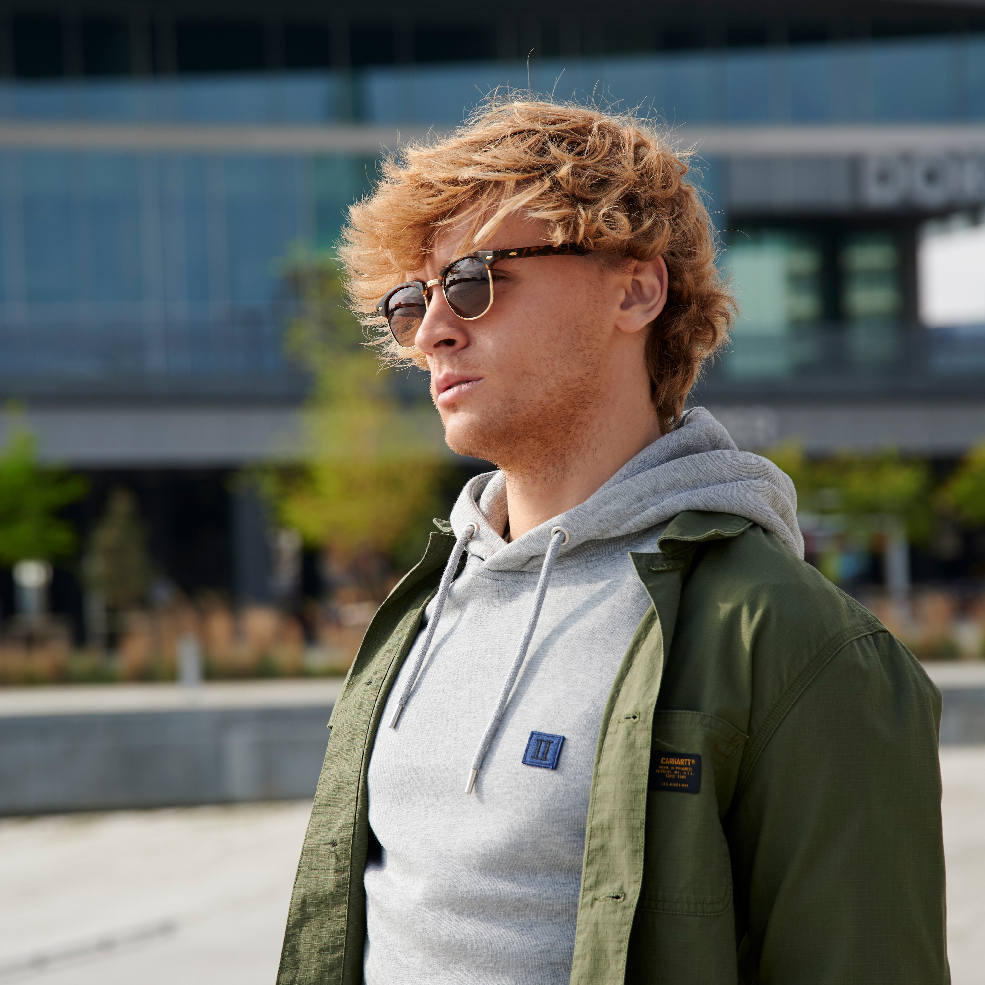 Will Browline Sonnenbrille In Tortoise & Braun - 6