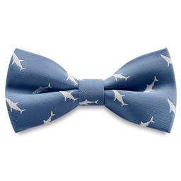 Zoikos | Blue Shark Pre-Tied Bow Tie