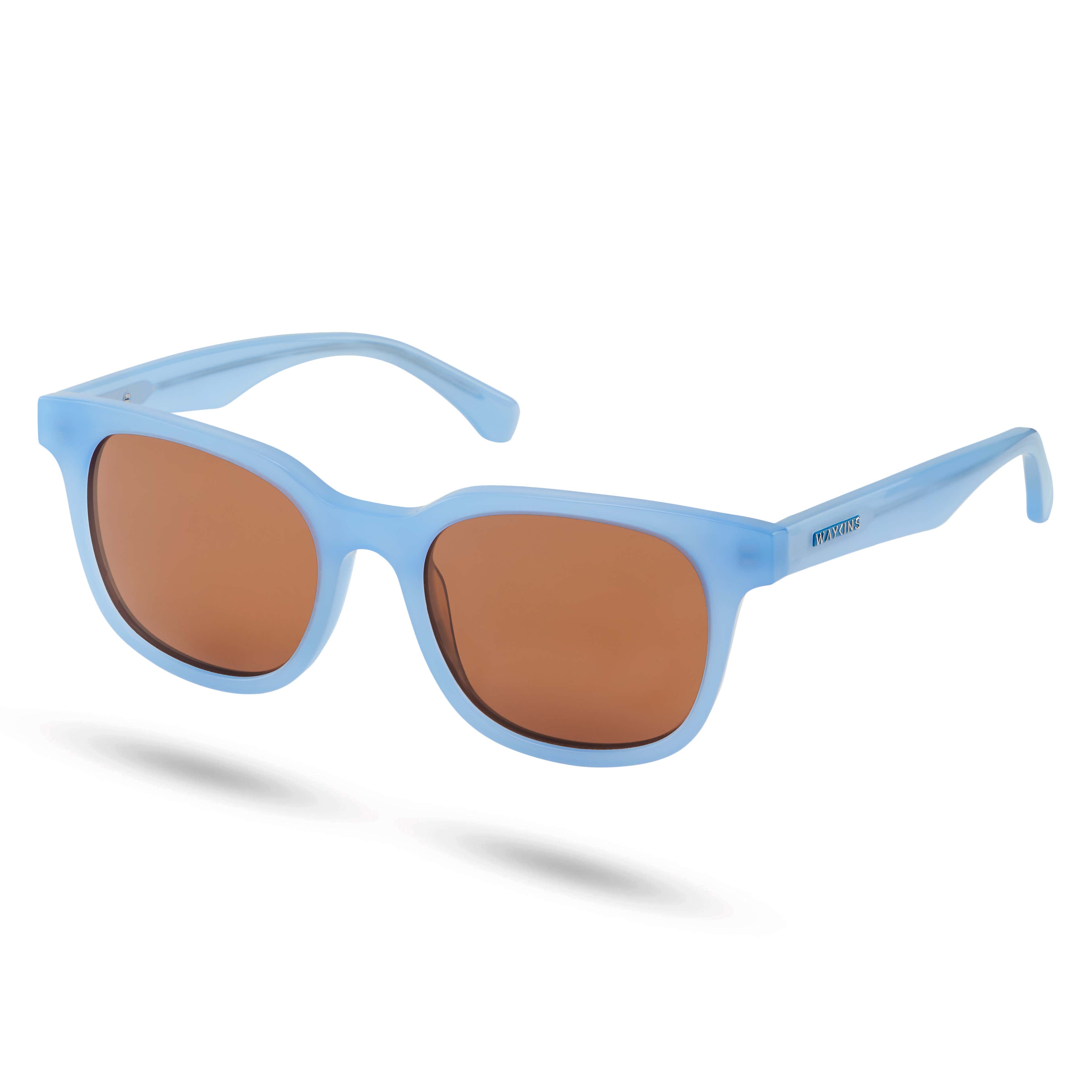 Wilder Thea Blue & Brown Polarized Sunglasses