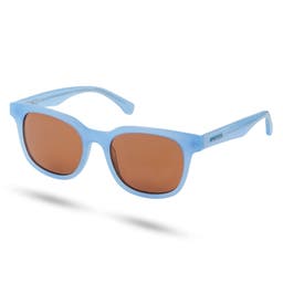 Niebiesko-brązowe spolaryzowane okulary przeciwsłoneczne Wilder Thea