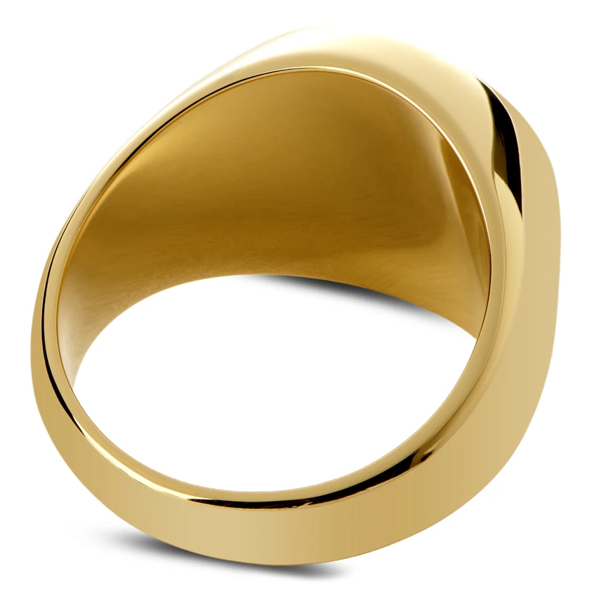 Lary Gold-Tone Makt Ring | In stock! | Lucleon