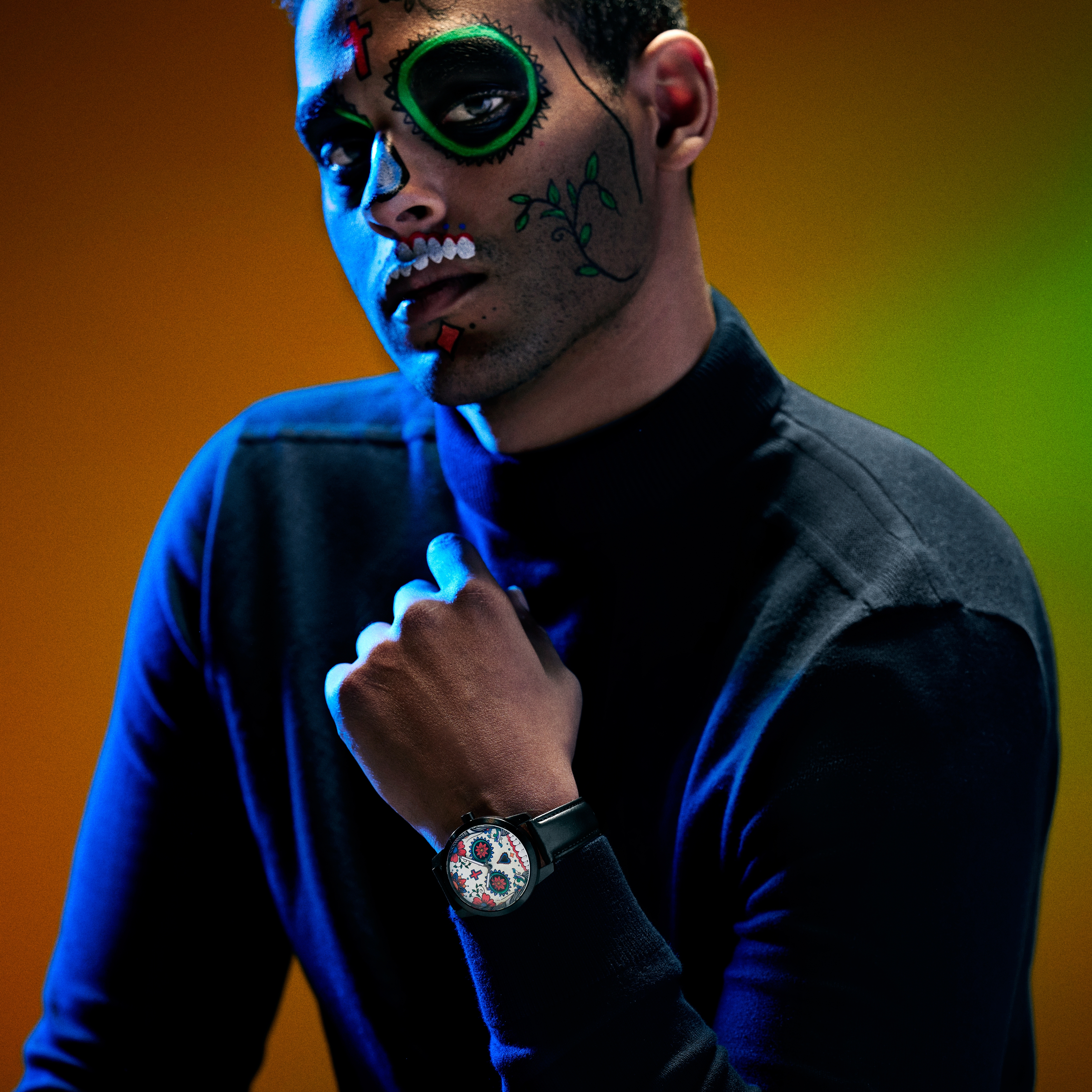 Todos | Colorful Skull Day of the Dead Watch - 4