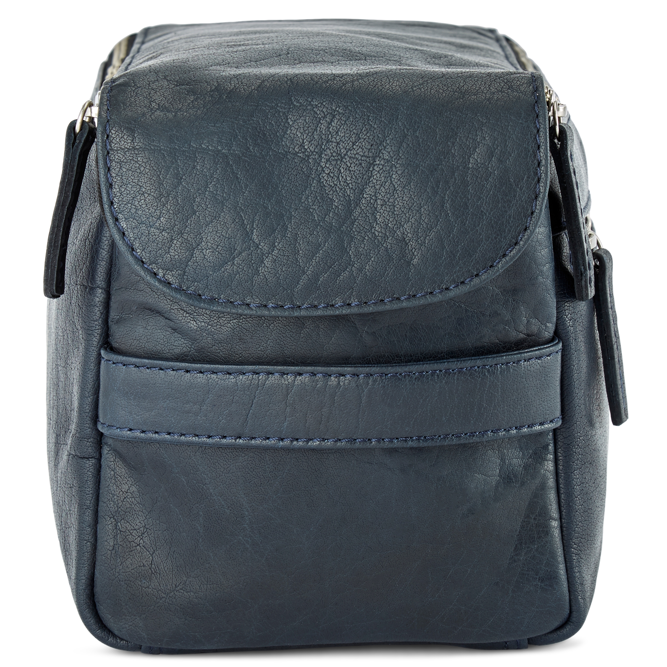 Montreal XL Marinblå Lädernecessär - 5