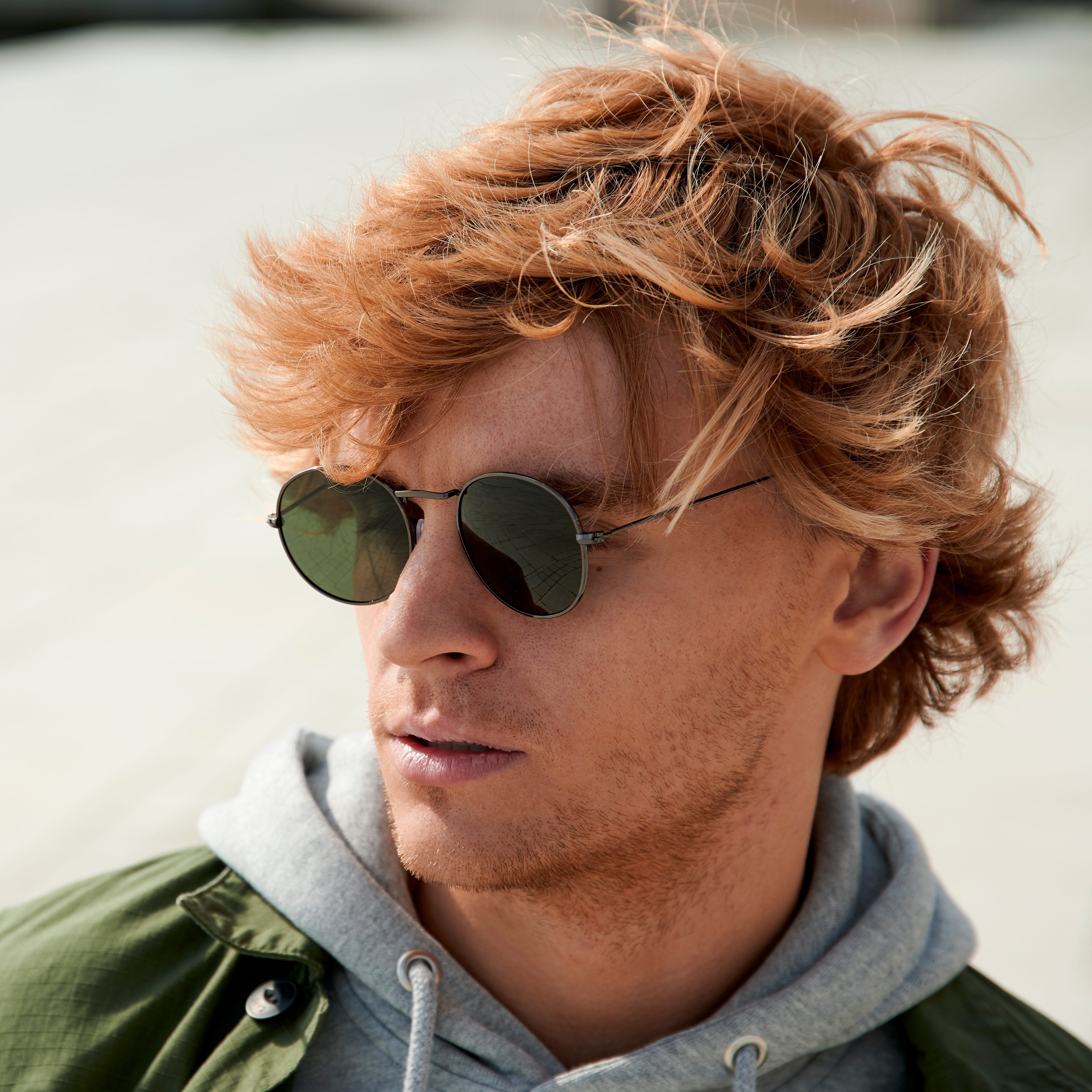 Waylon Black & Green Vista Sunglasses - 6