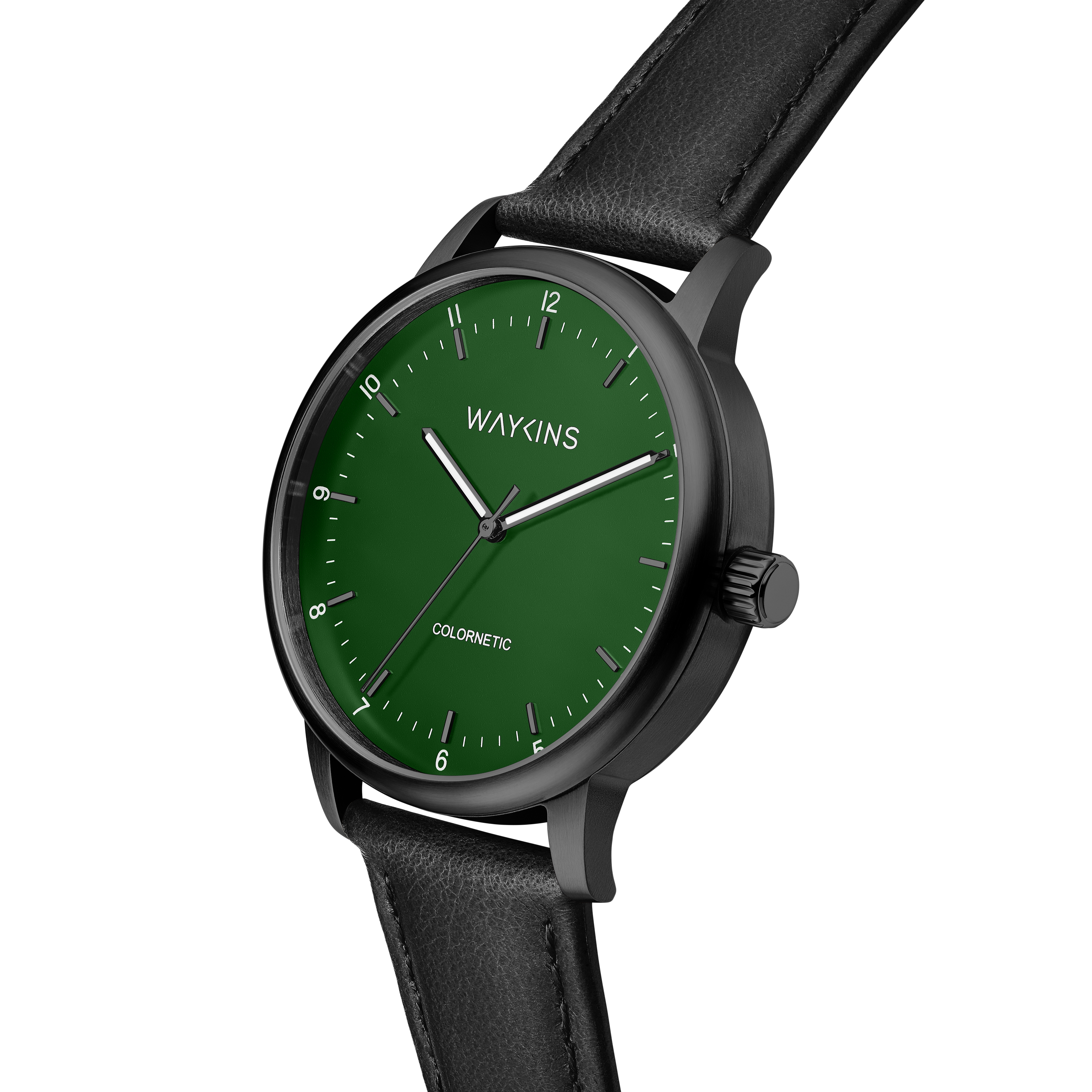 Colornetic | Montre noire de couleur changeante - 12