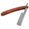Mahogany Wood Carved Straight Razor | In stock! | Titan