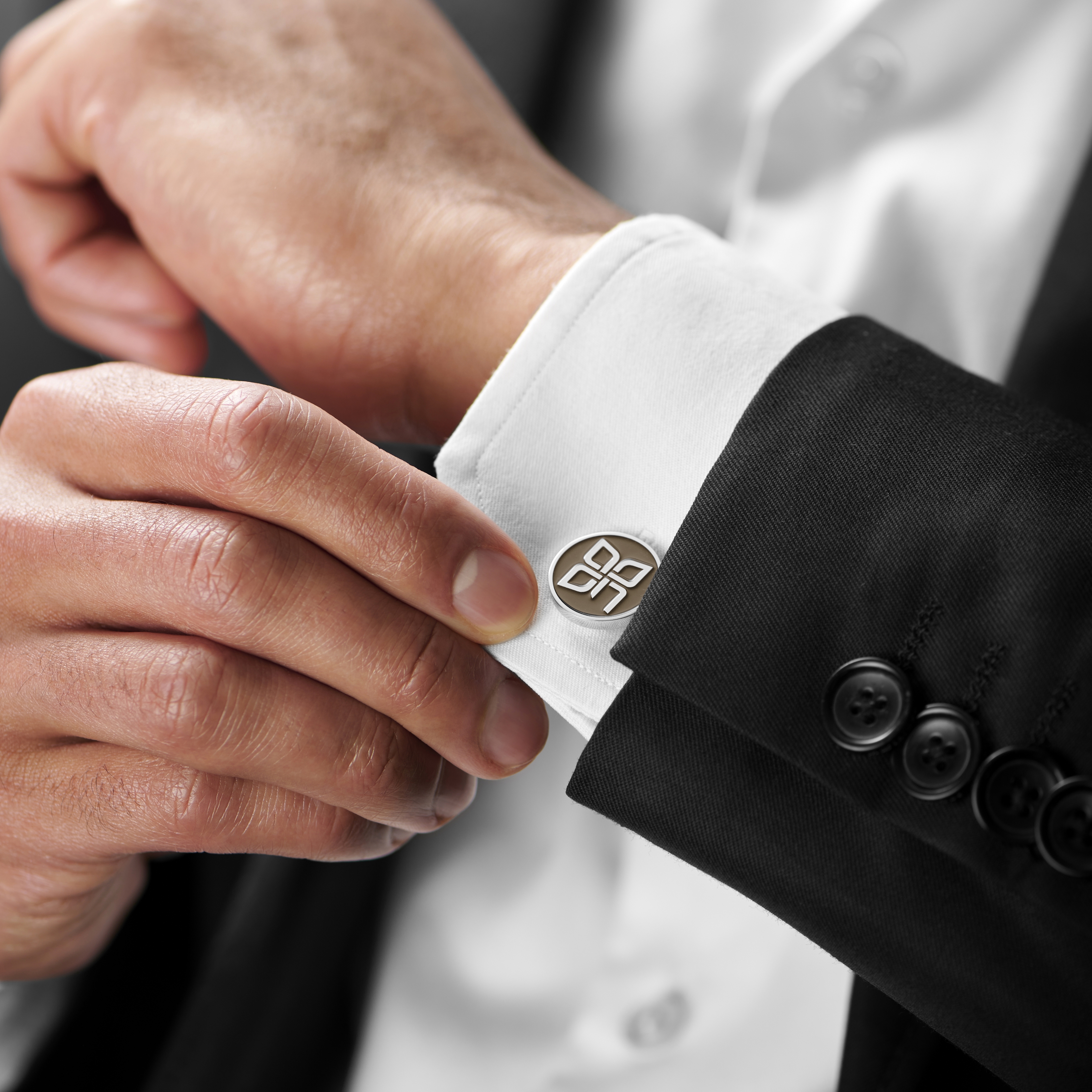 Boutons de manchette Bazyli Geo Remix - 3