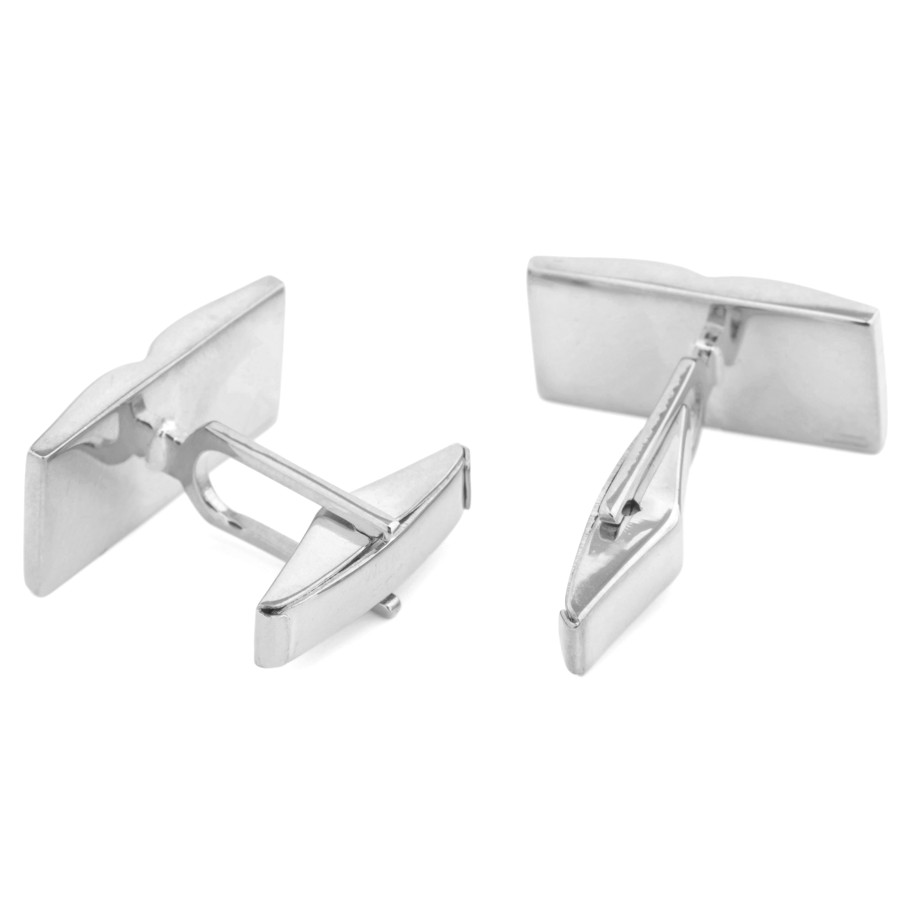 925s Silver Single Groove Set - 4