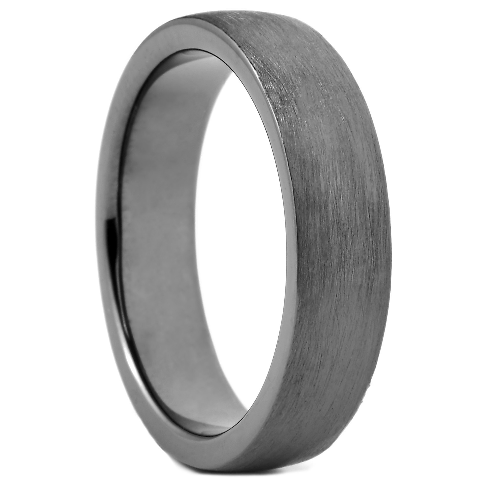 Classic Smalle Geoxideerde Ring in 925 Zilver - 1