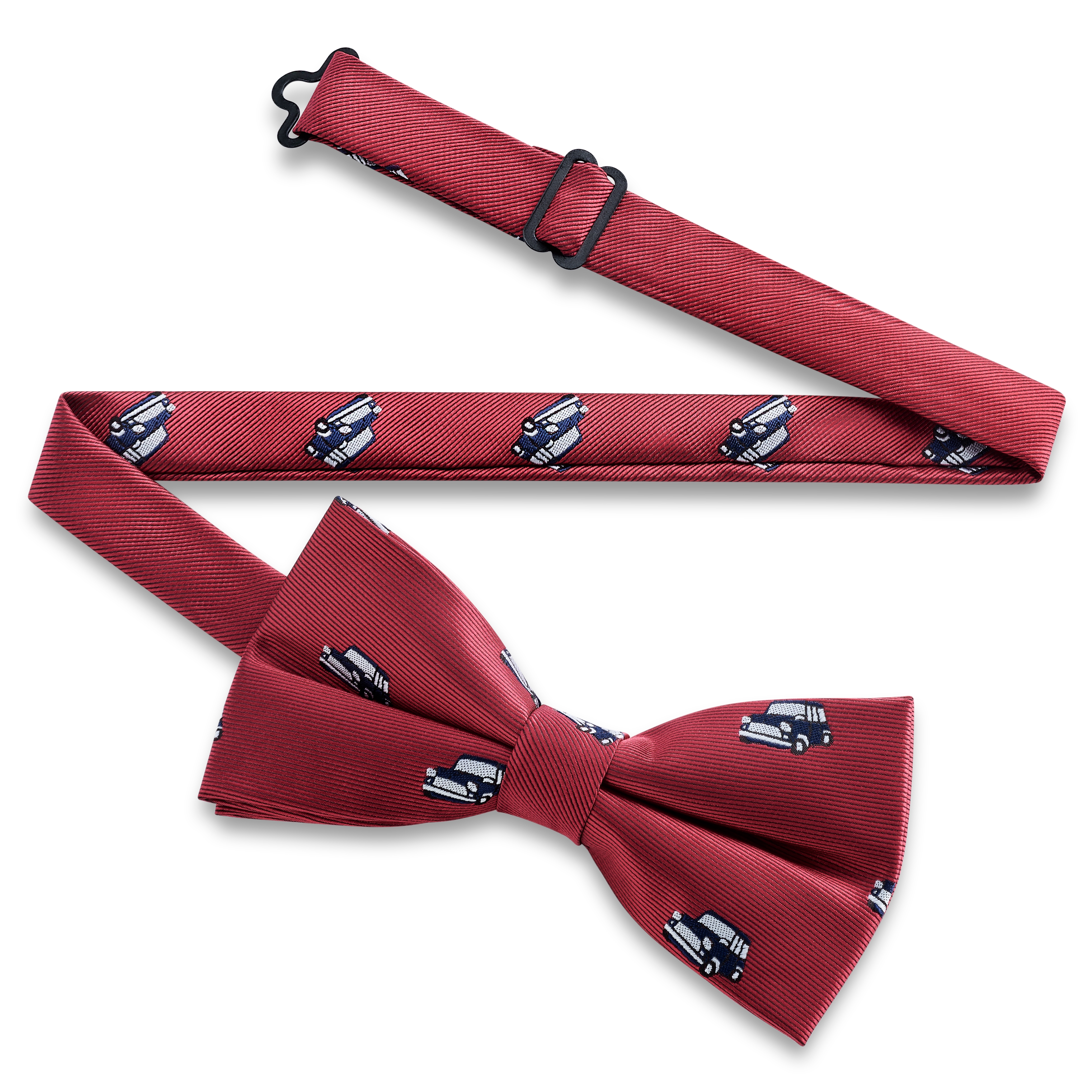 Motos |  Red Big Car Pre-Tied Bow Tie - 2