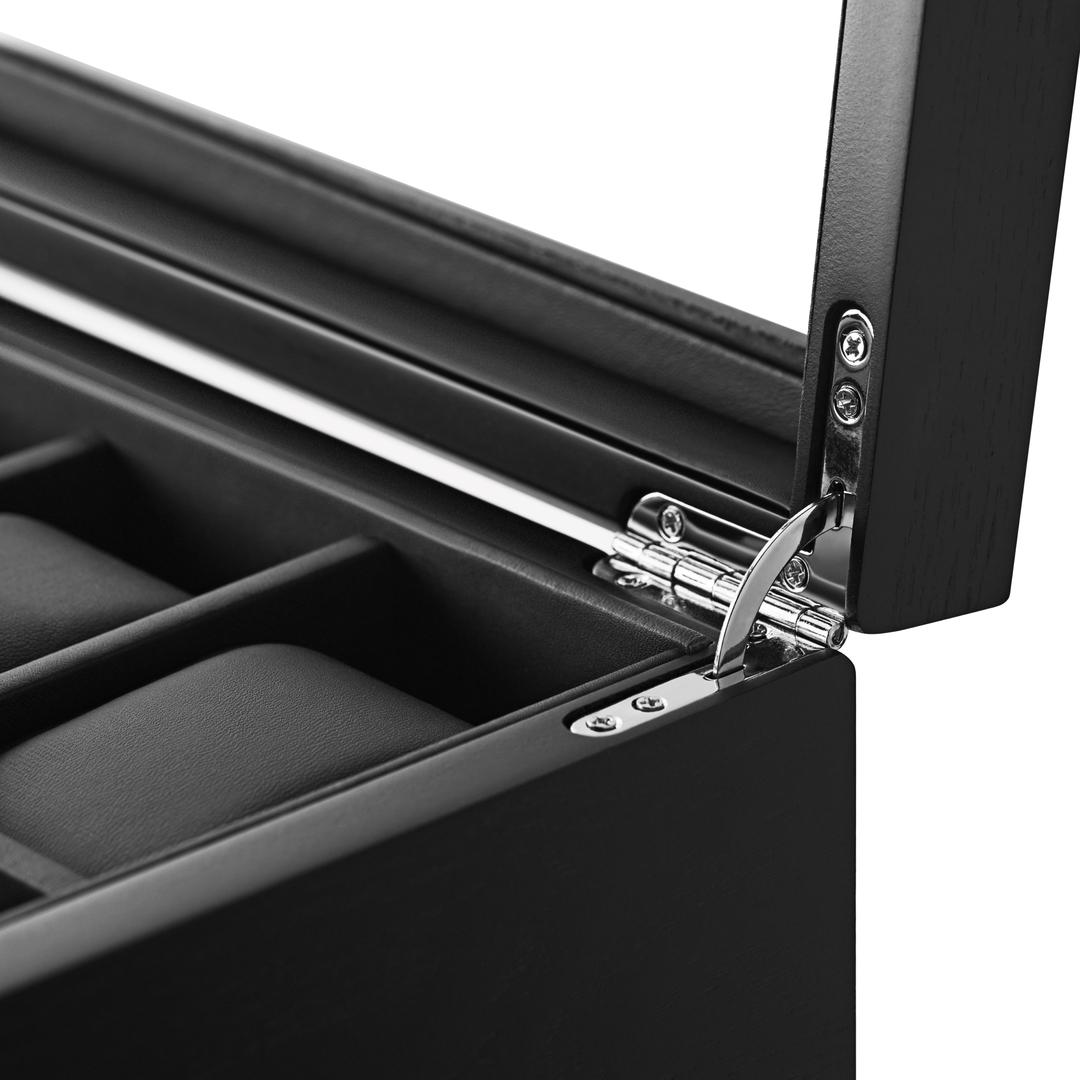 Modular Watch Display Box 30 Slot Black Veneer Watch Display Box | In stock! | Trendhim