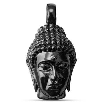 Buddha Pendant in Black Stainless Steel Buddha Pendant in Black Stainless Steel