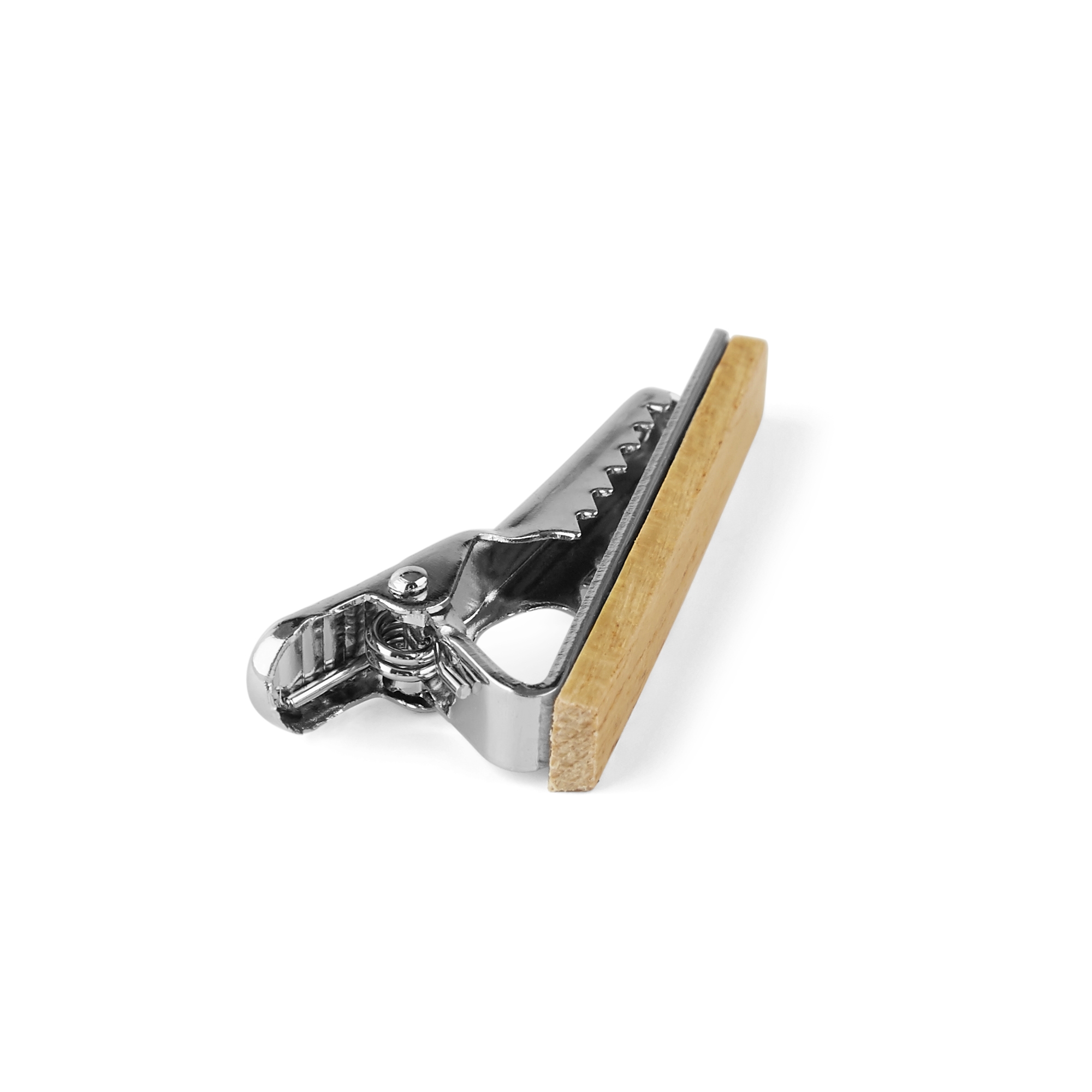 Pince à cravate en bois clair - 3