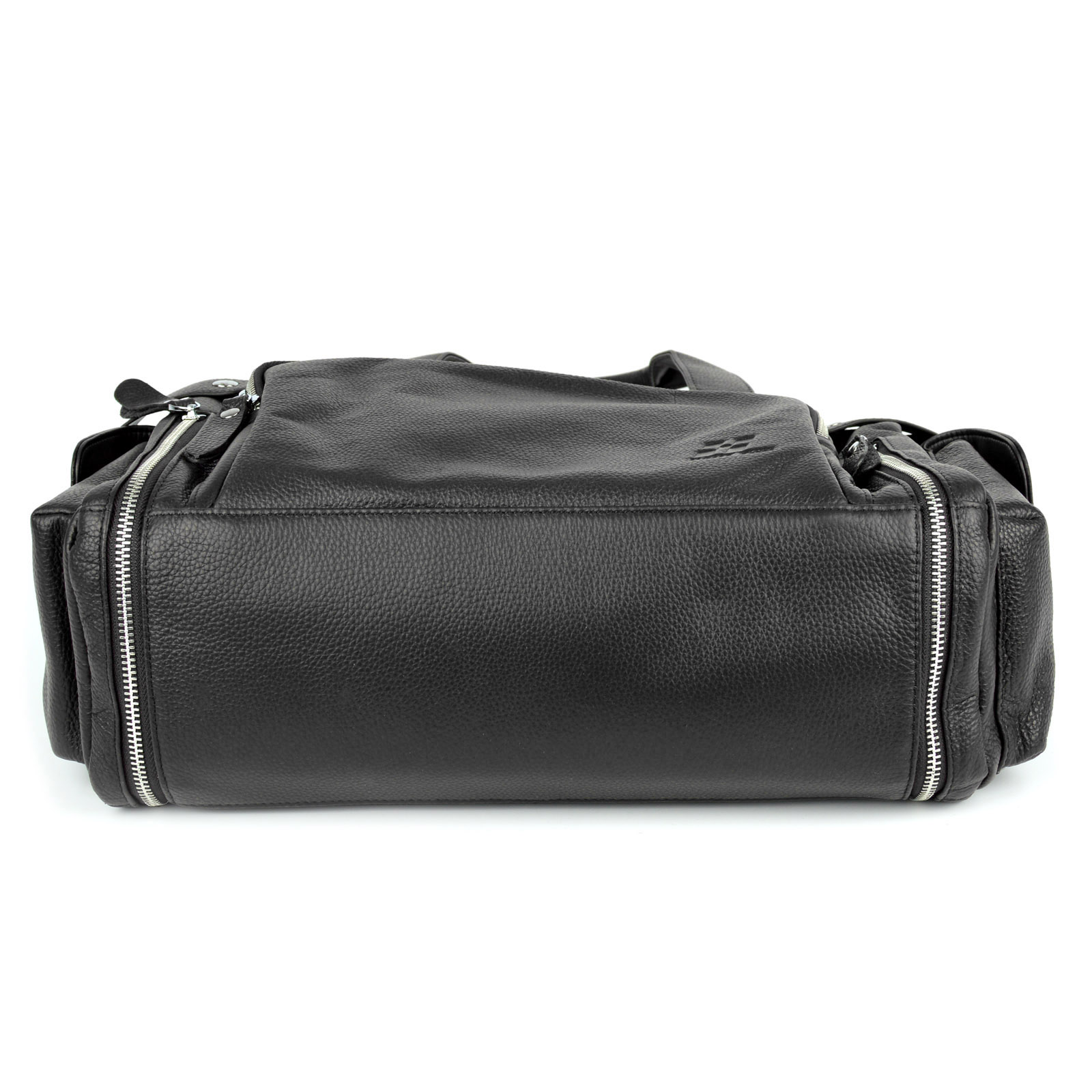 Exklusive schwarze VT Ledertasche - 8