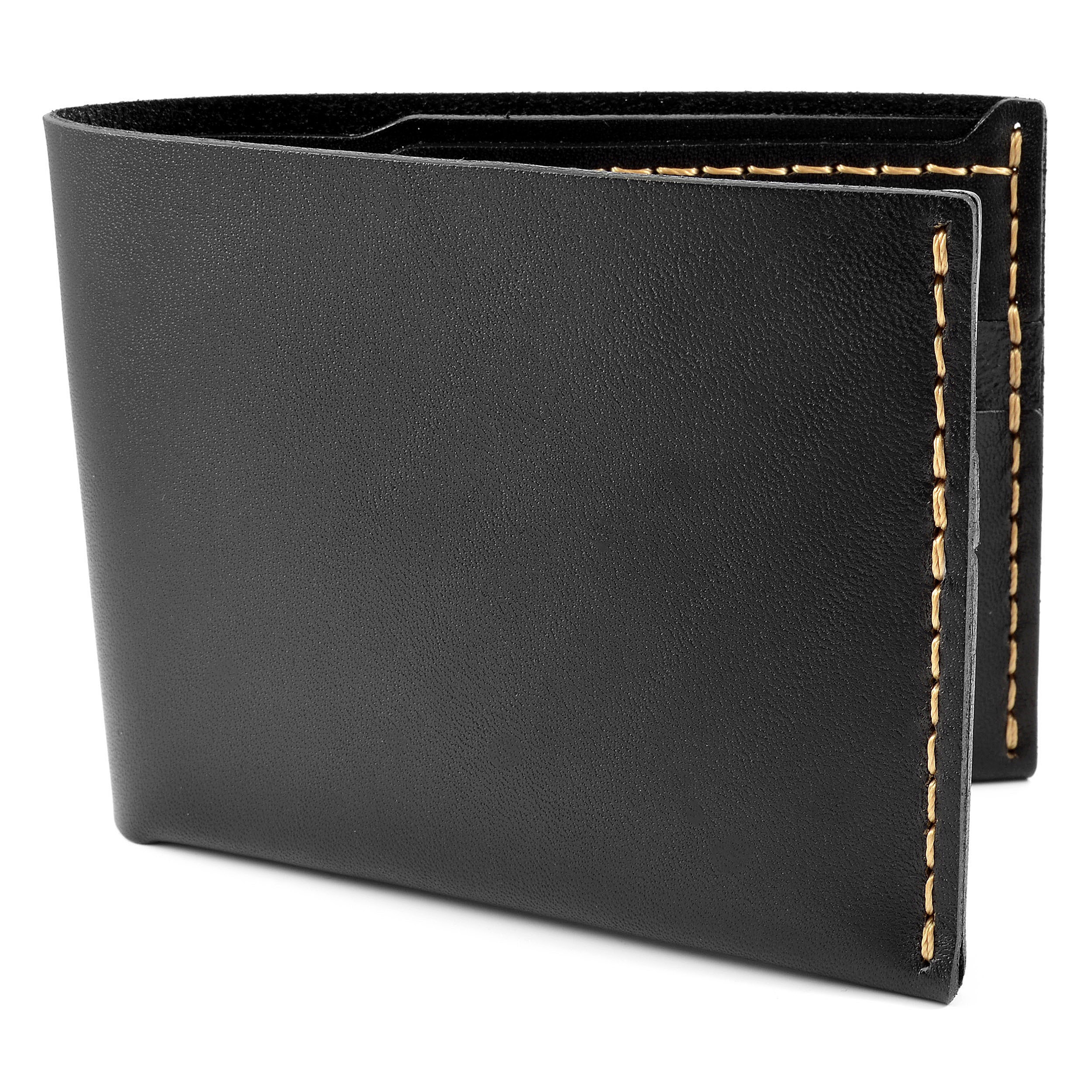 No. 6 Wallet Jet Top Stitch - 1