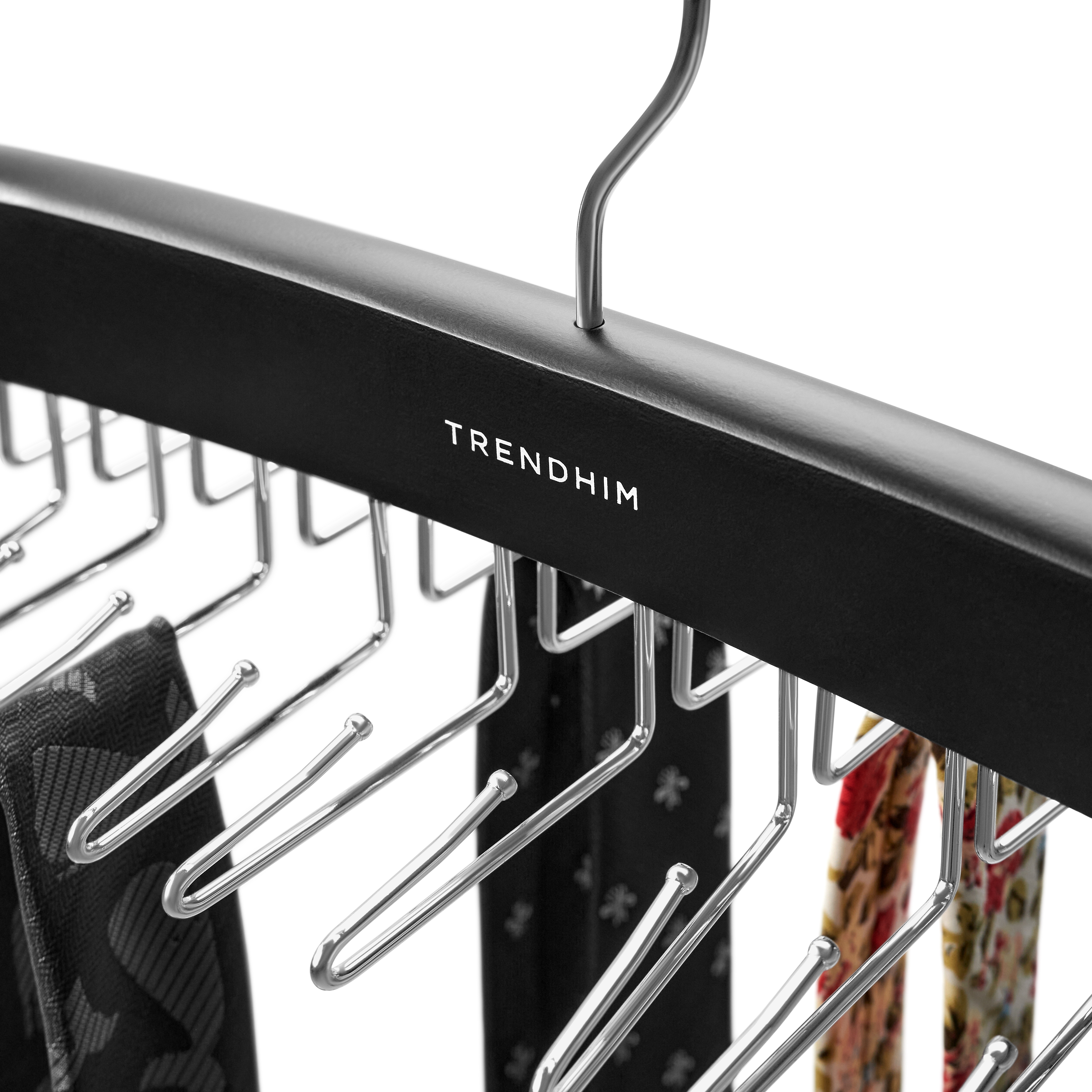 Krawattenbügel | Holz | Schwarz - 3