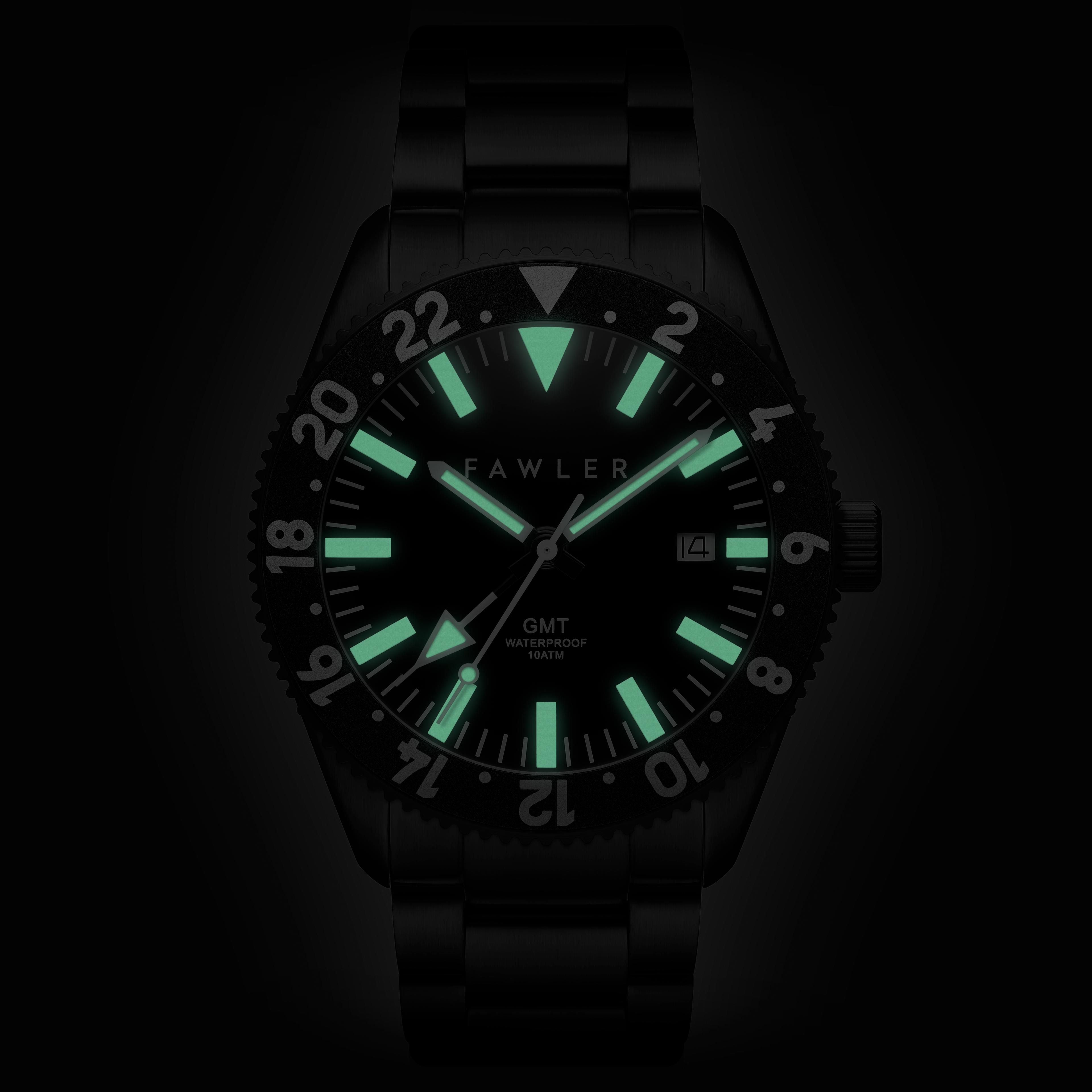 Métier II | Reloj GMT de acero inoxidable negro de edición limitada - 2