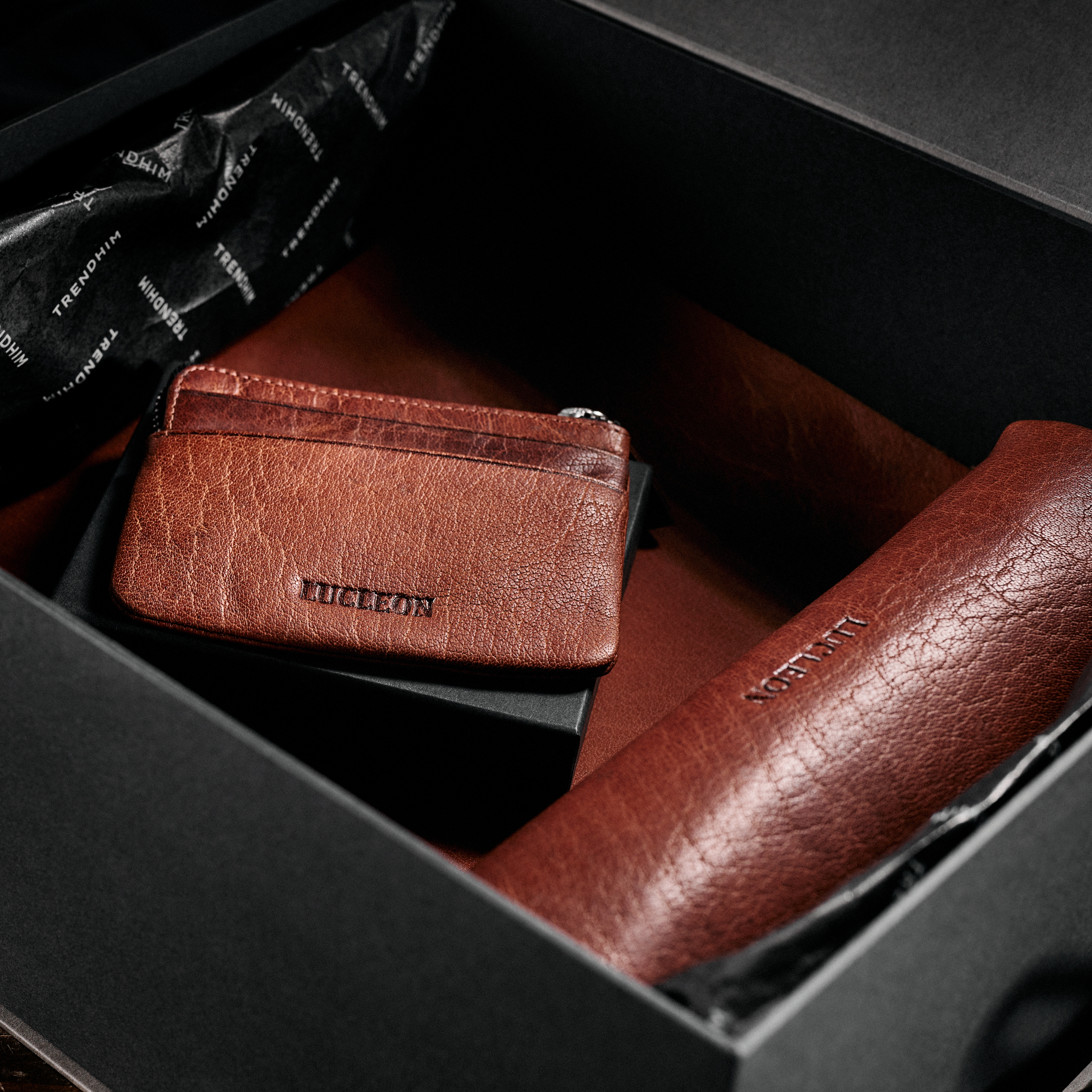 Caja de regalo profesional de oficina | Cuero marrón - 6