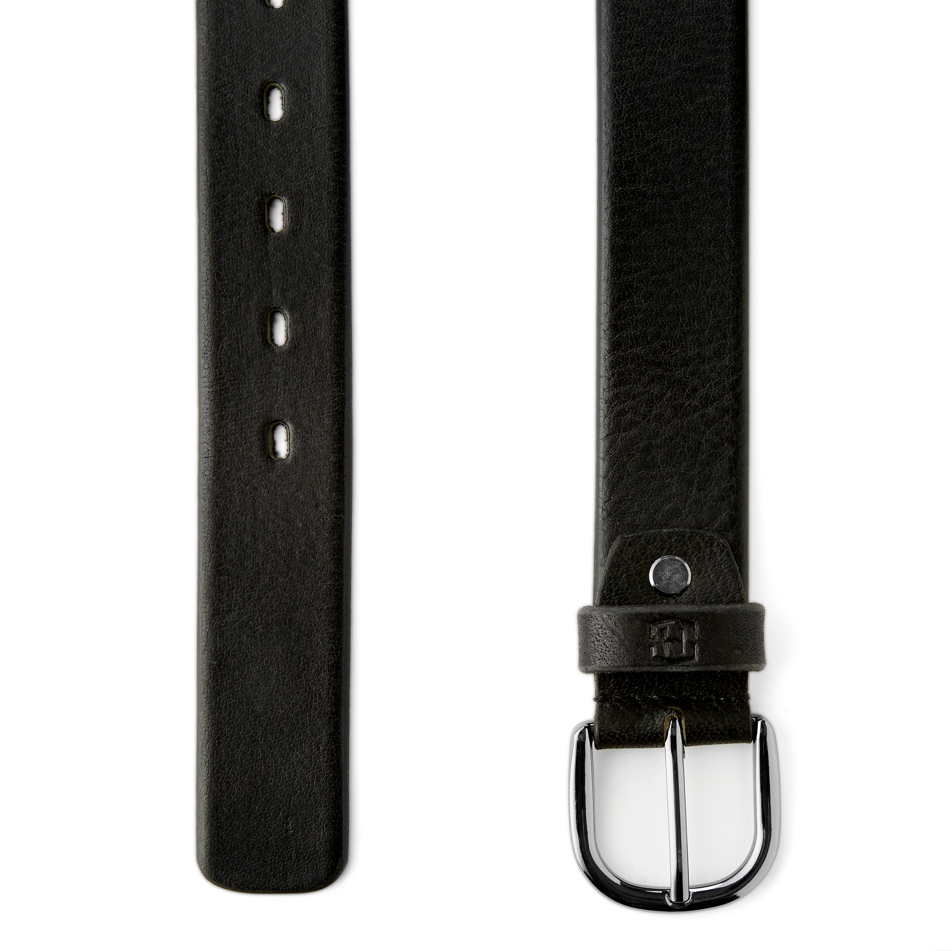 Salvador Black Leather Belt  - 2
