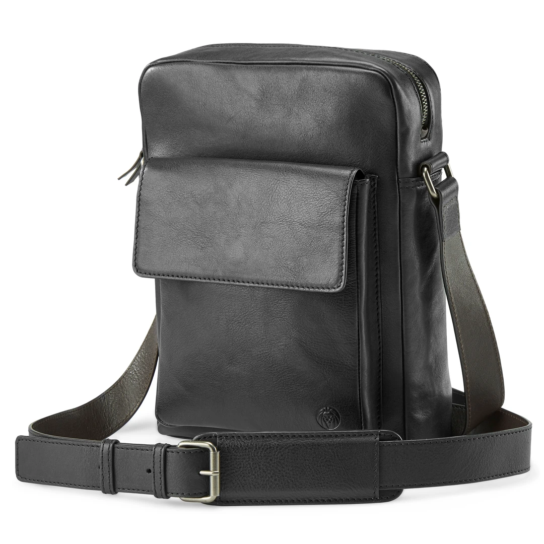 sort small crossbody Images High Quality Grahic Laurie Sort & Mørkebrun Crossbody Lædertaske | På lager! | Lucleon