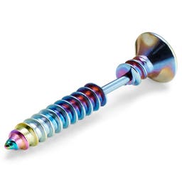 Floyd | Rainbow Stainless Steel Screw Stud Earring