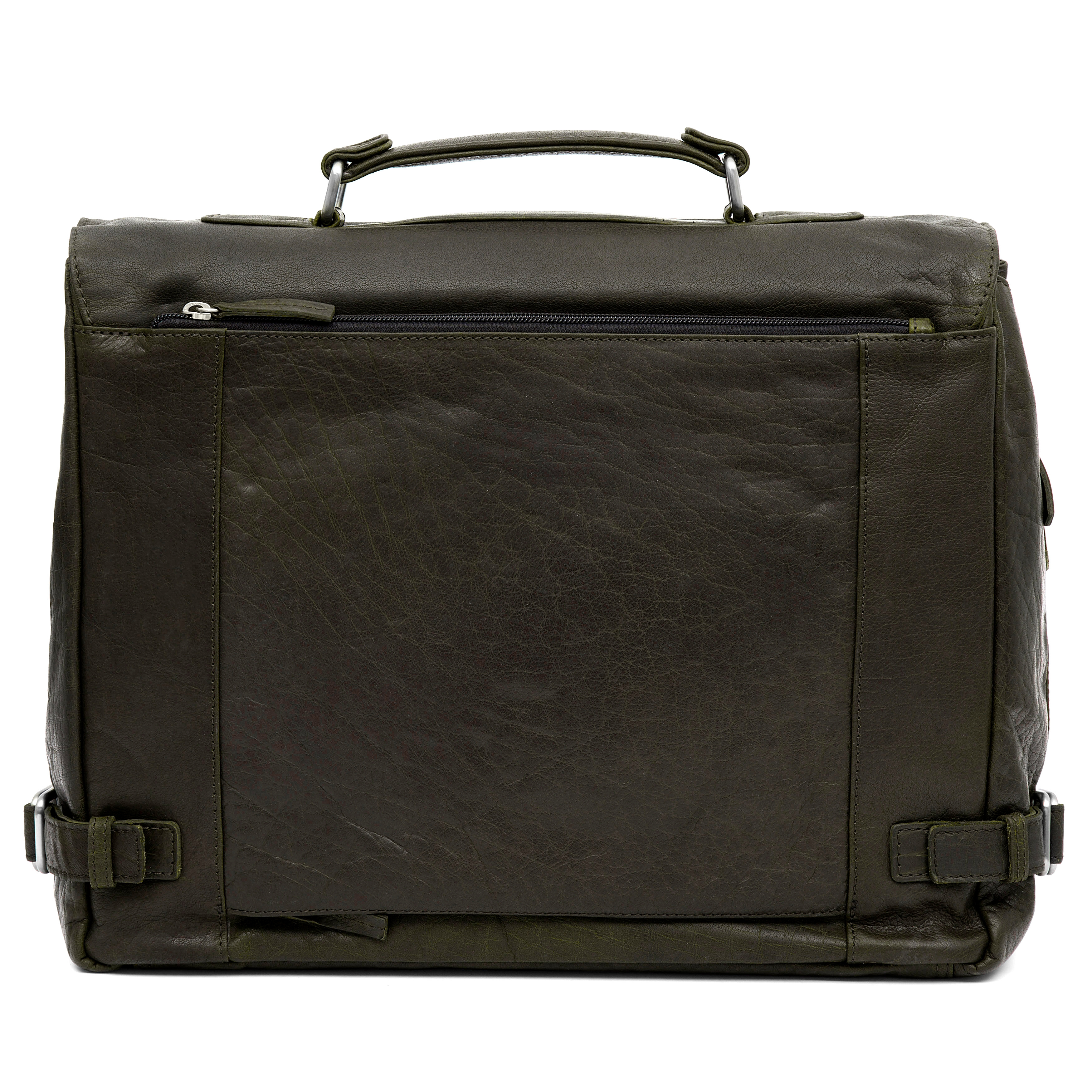 Montreal Luksuriøs Olivengrønn Skinnveske - 5