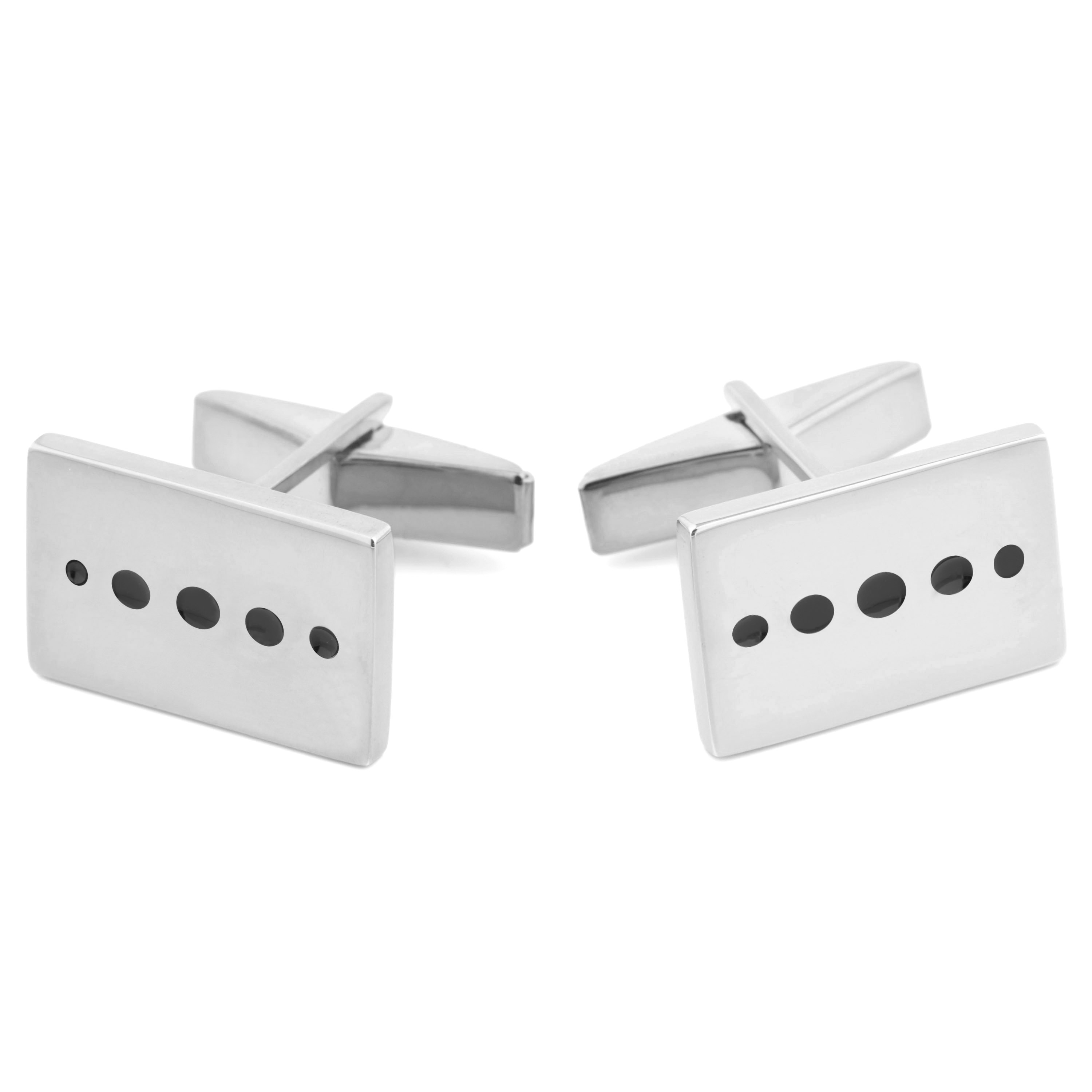 Kort 925s Sølvsett med Svarte Prikker - 2