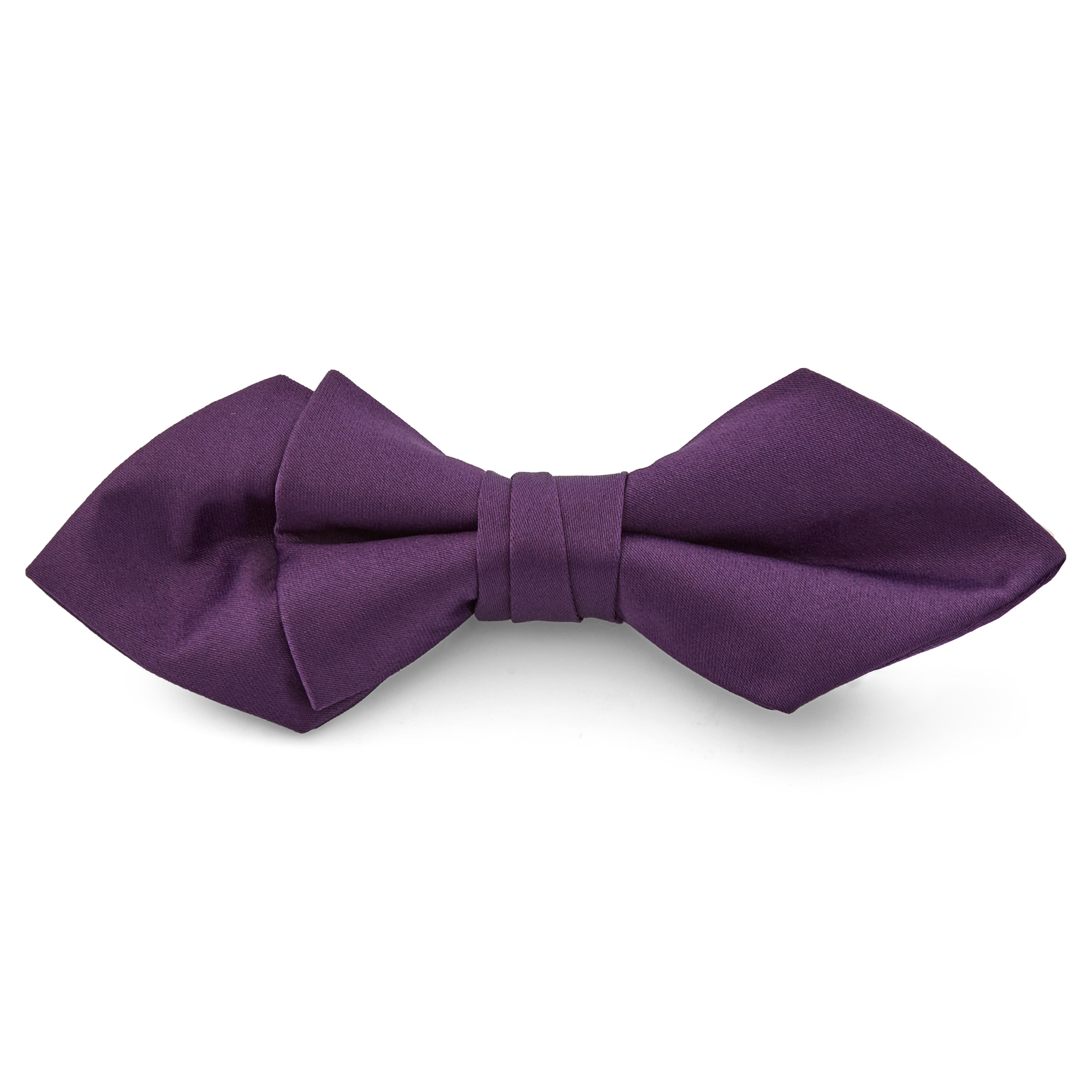 dark purple bow ties