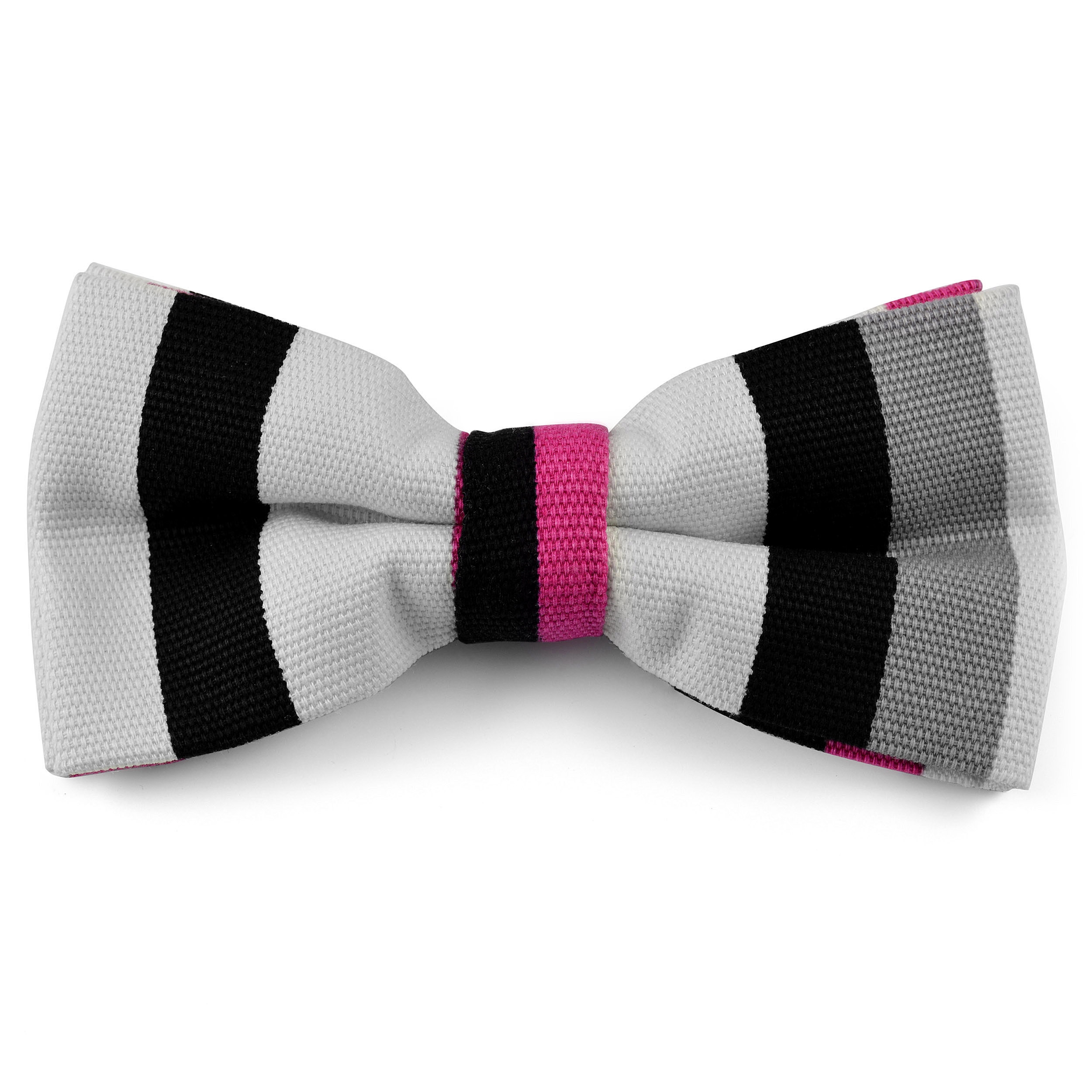 Gestreifte Leinenfliege In Schwarz & Weiß  - 1