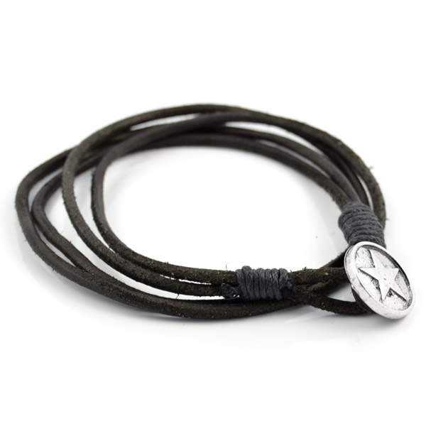 TRENDHIM - Rockstar Leather Armbånd - 2