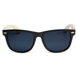 Black Bamboo Smoke Polarized Sunglasses