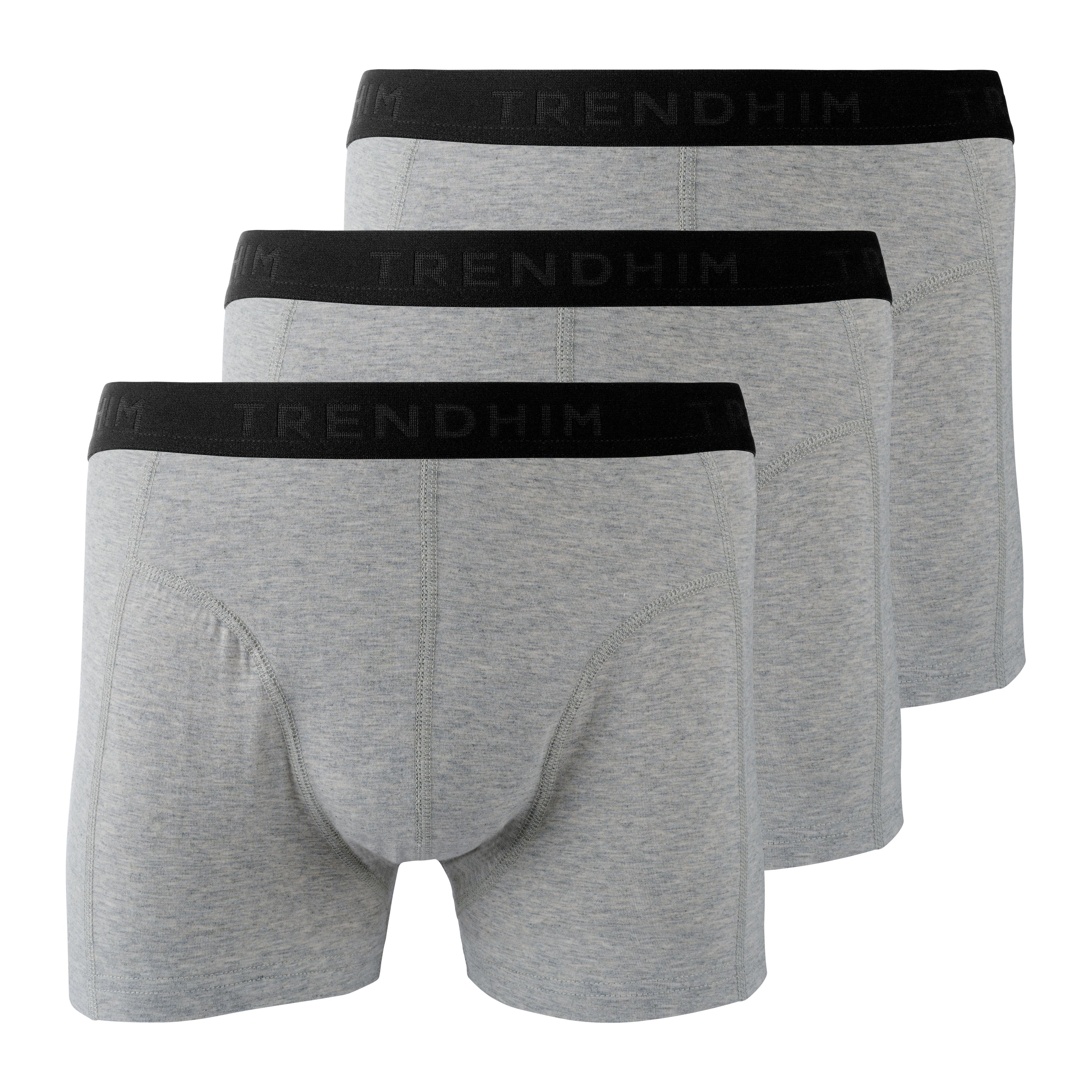 TrueFeel | 3-Pack Light Gray Bamboo Boxer Briefs TrueFeel | 3-Pack Light Gray Bamboo Boxer Briefs