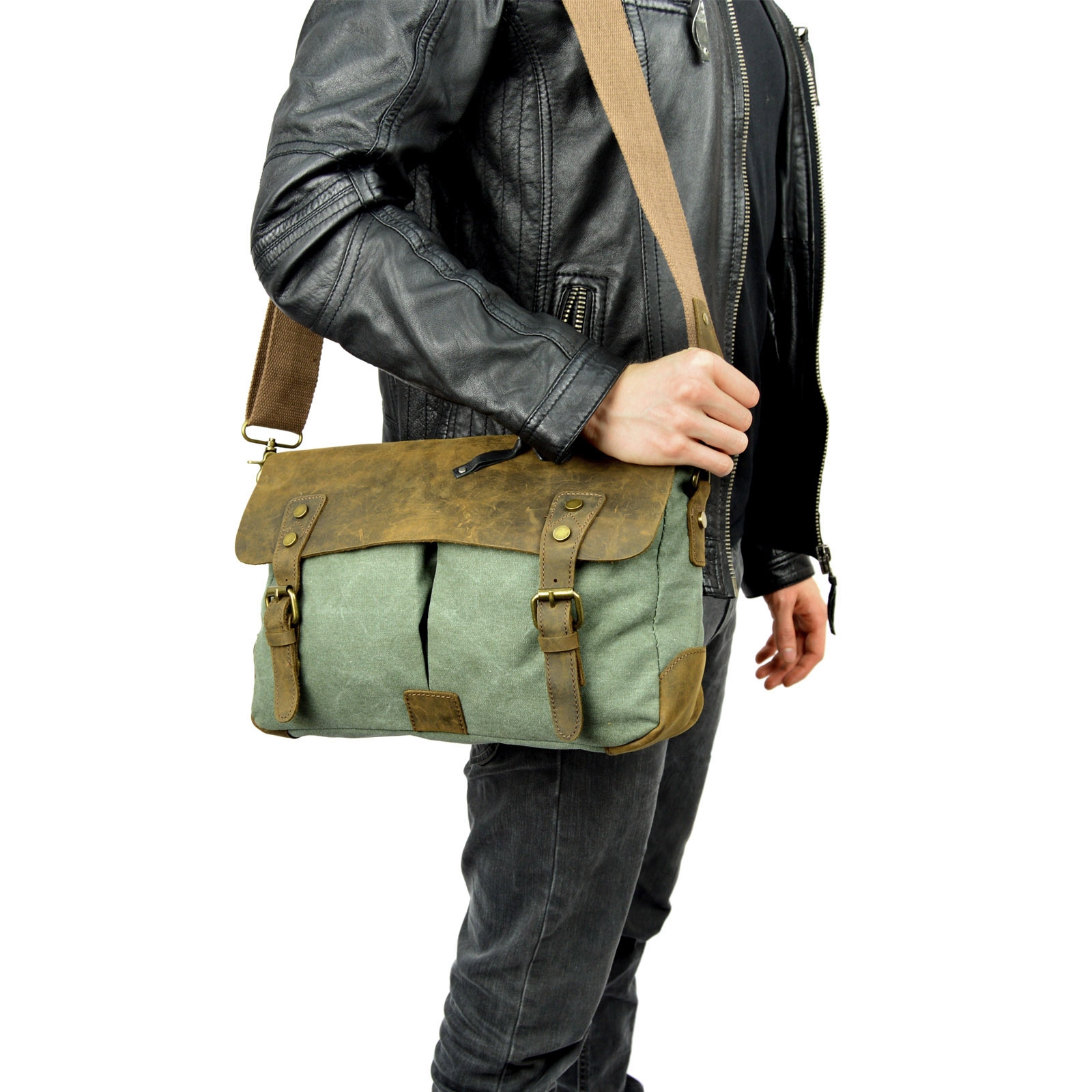 Sakura Turkoosi Messenger Laukku - 2