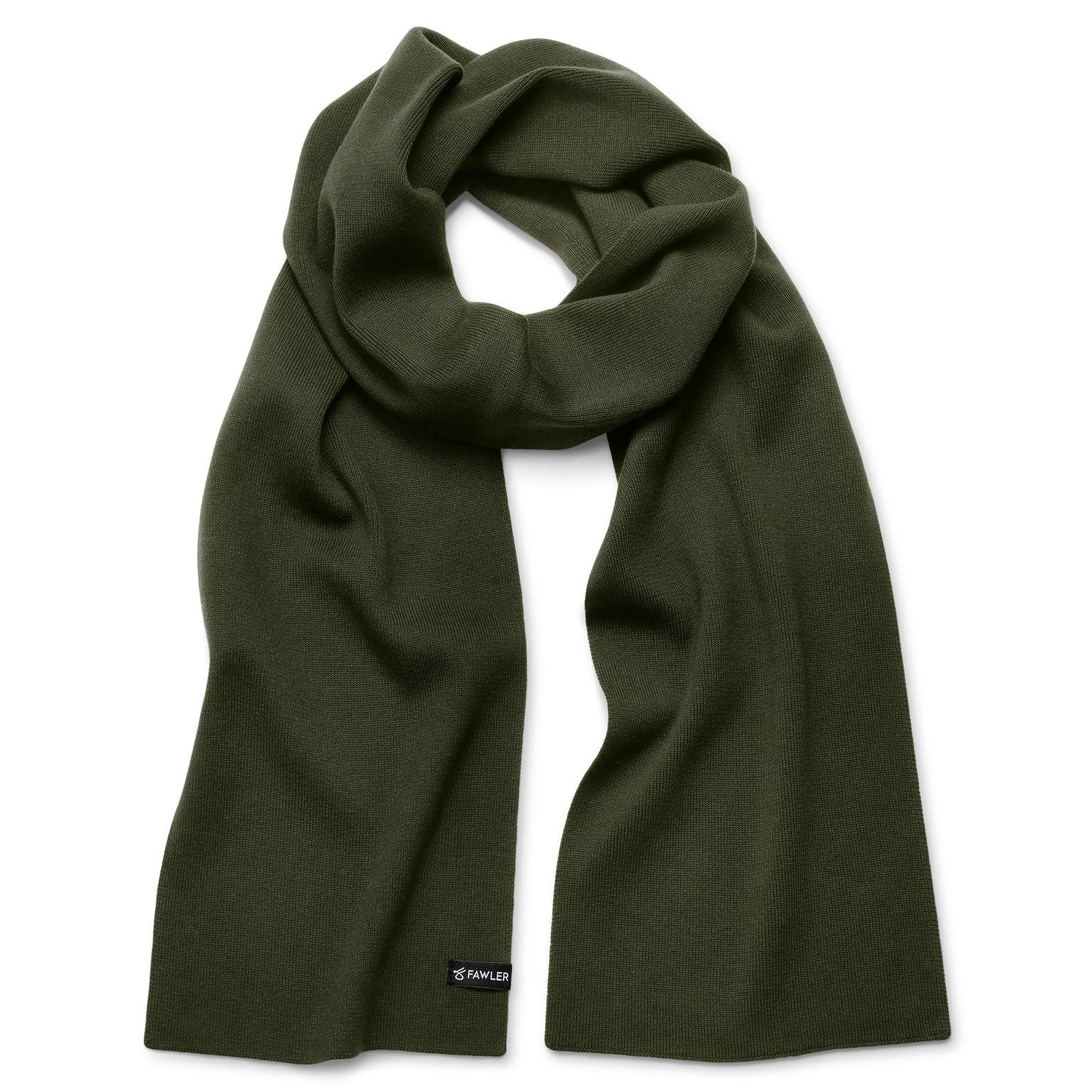 Kyler Kite | Écharpe Vert Olive en Coton Bio Kyler Kite | Écharpe Vert Olive en Coton Bio