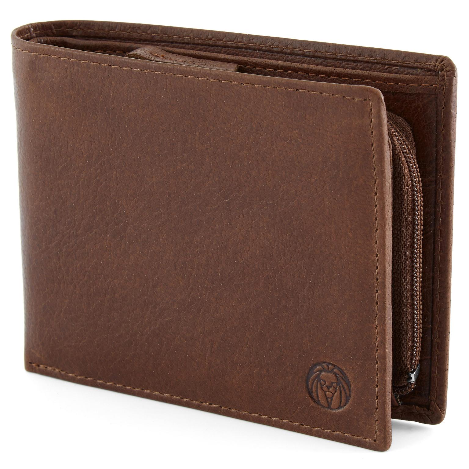 California | Tan Inside Zip Leather Wallet California | Tan Inside Zip Leather Wallet