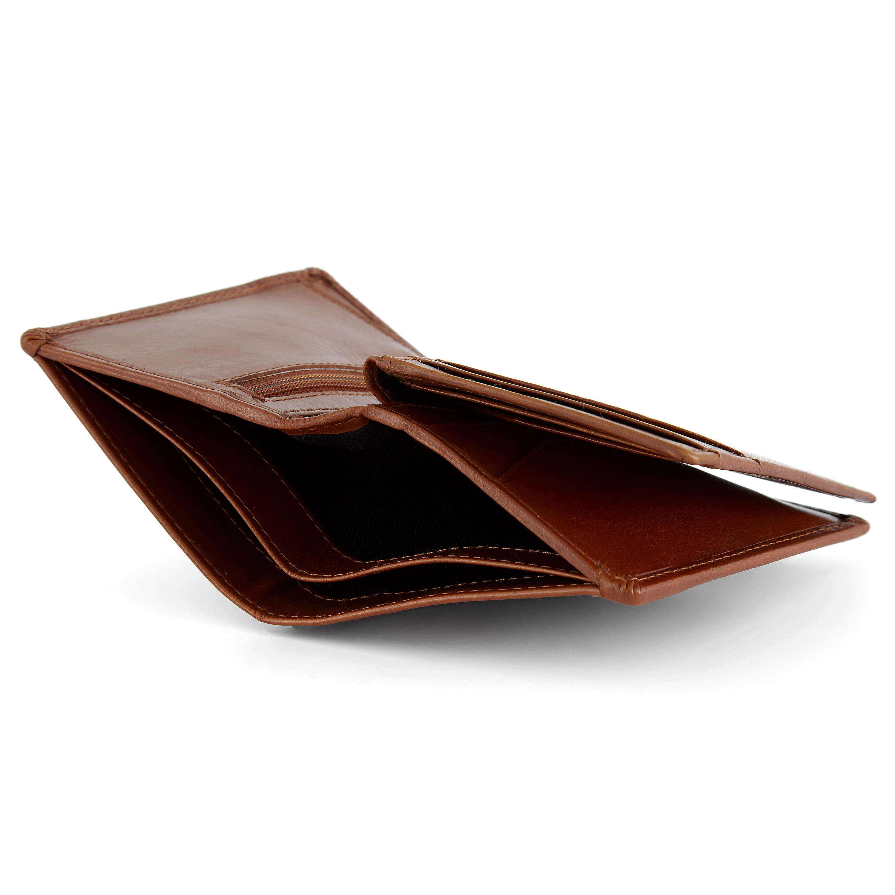 Minimalist Tan Jasper Leather Wallet - 2