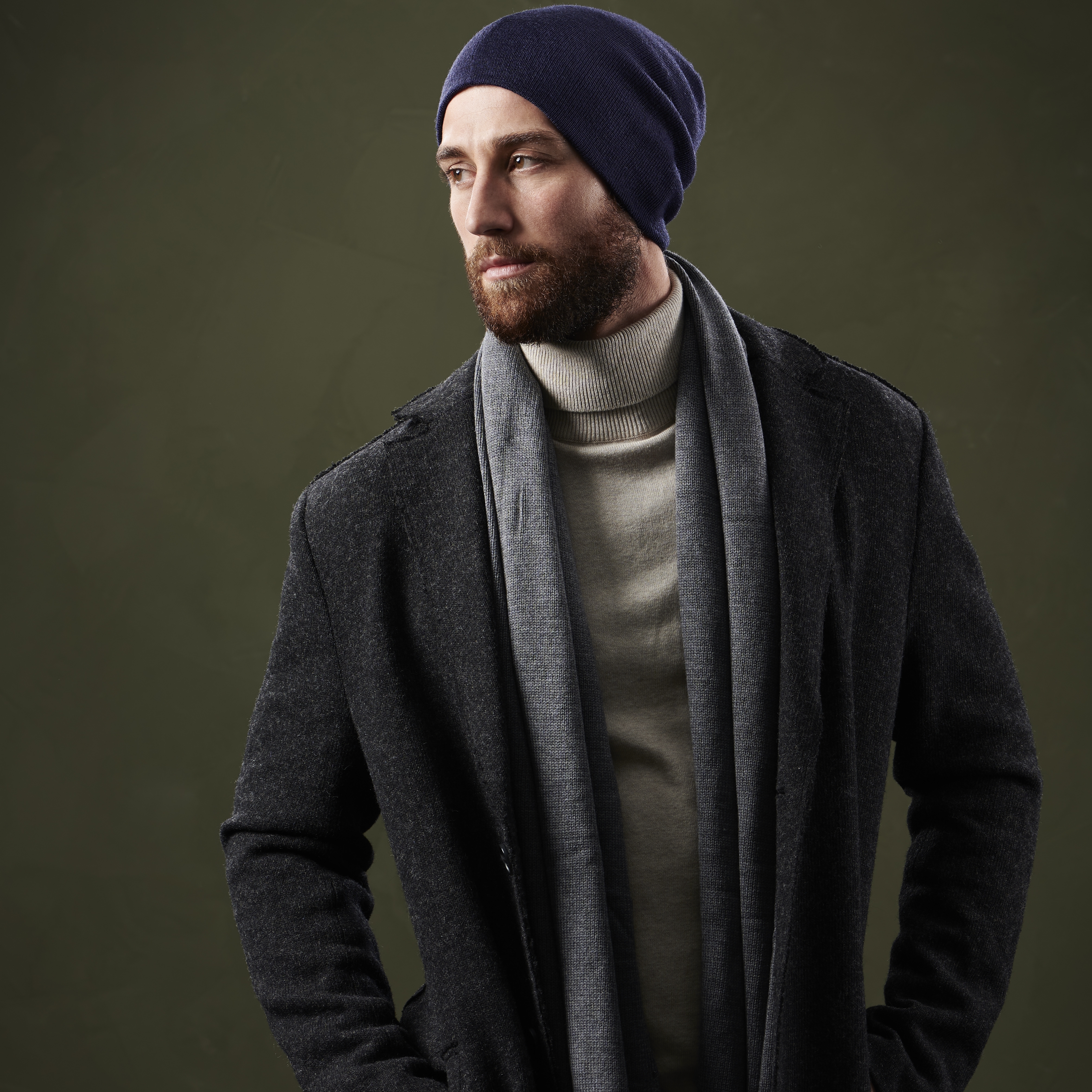 Kent Marineblaue Kane Beanie - 5