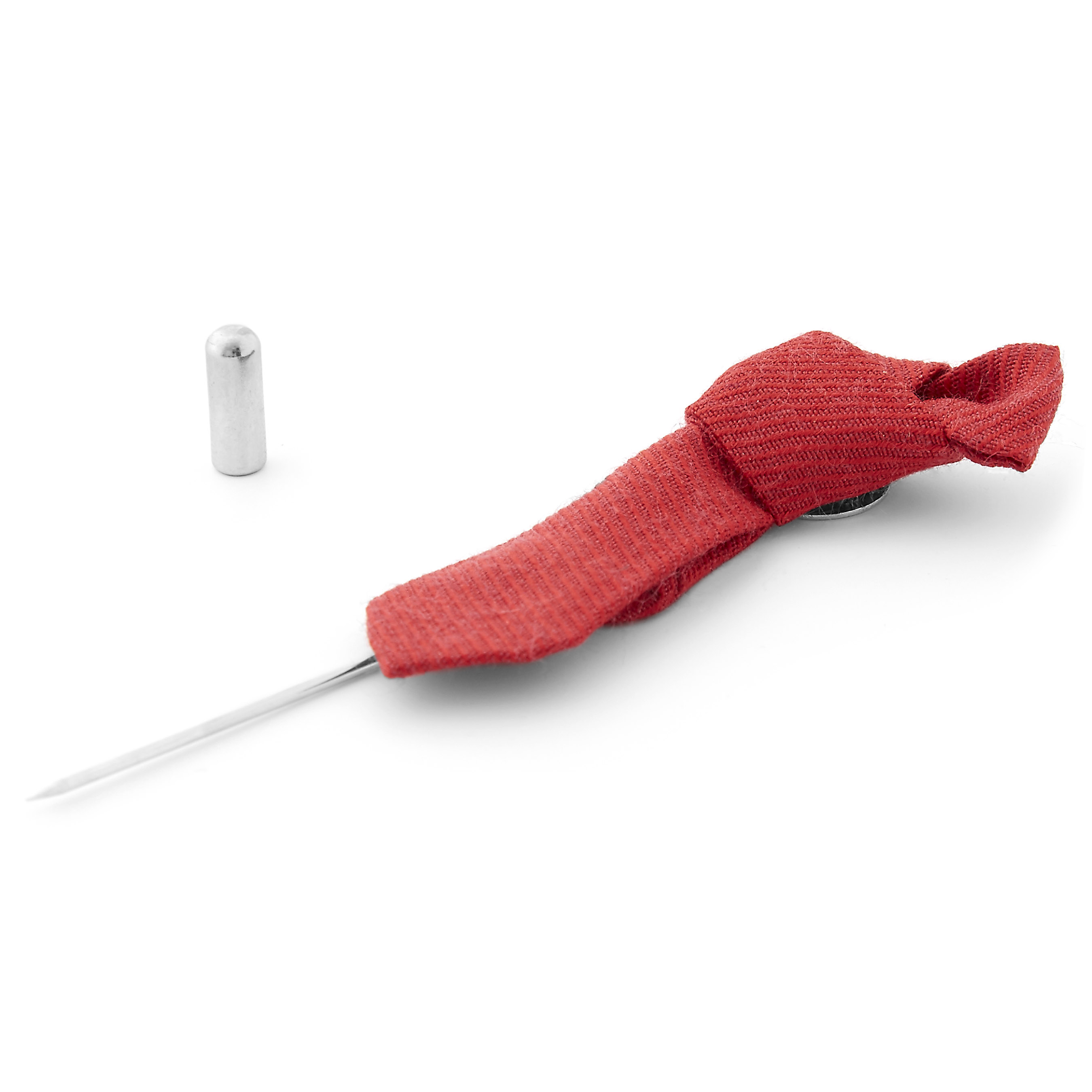 Röd Kavajnål Slips - 2