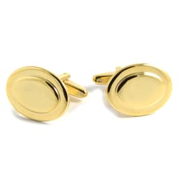 Personalized and engraved gold cufflinks Personalized and engraved gold cufflinks
