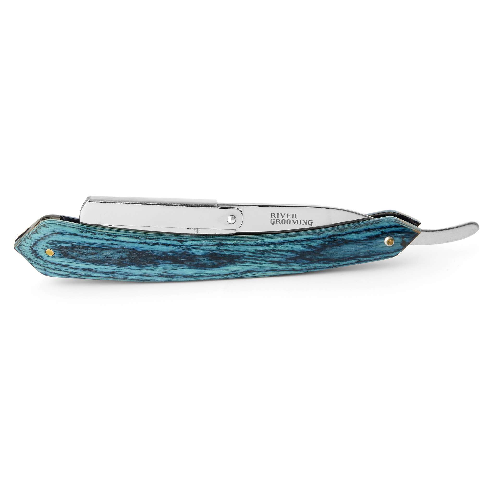 Blue Straight Razor For Disposable Blades | In stock! | River Grooming