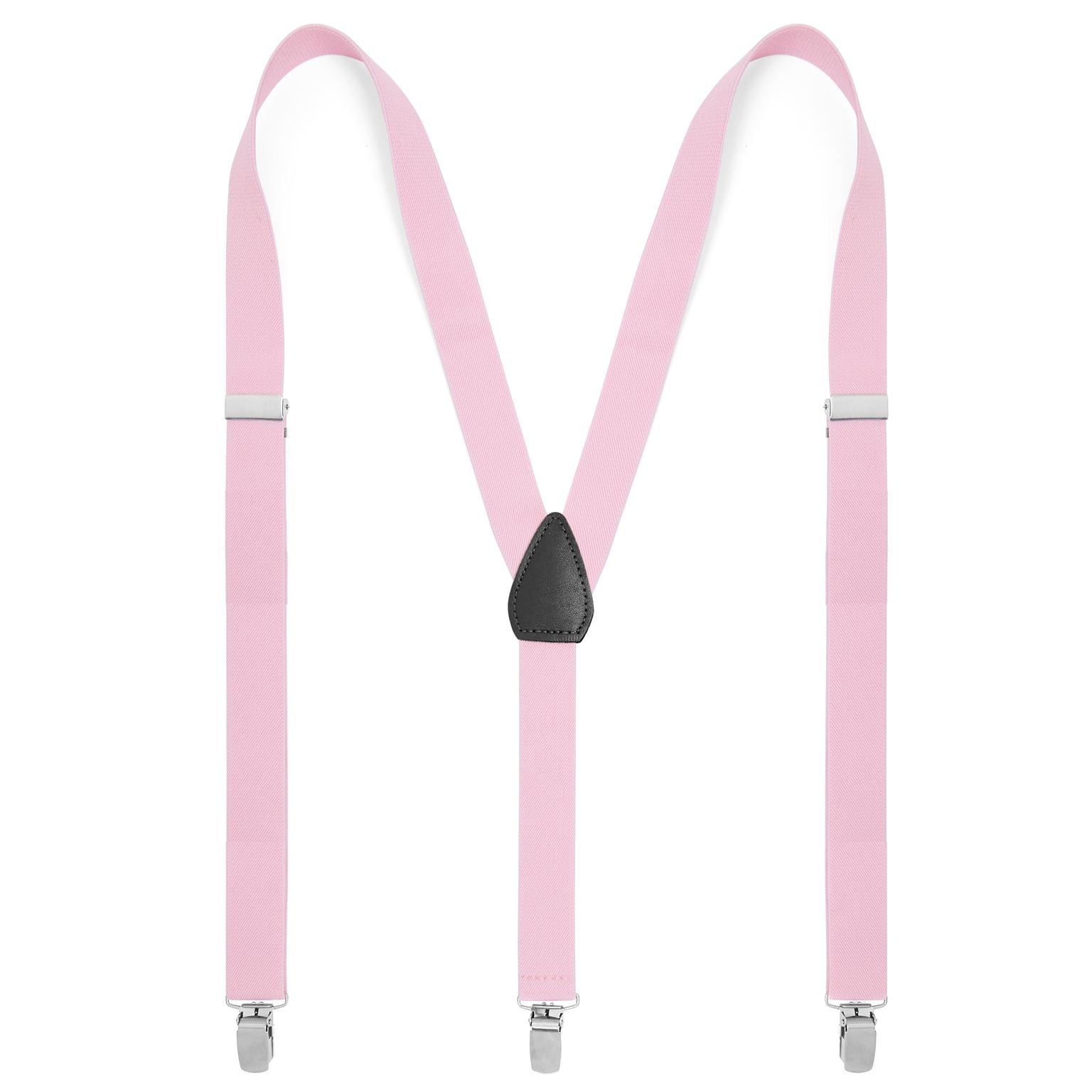 Pink Slim Clip-On Suspenders Pink Slim Clip-On Suspenders