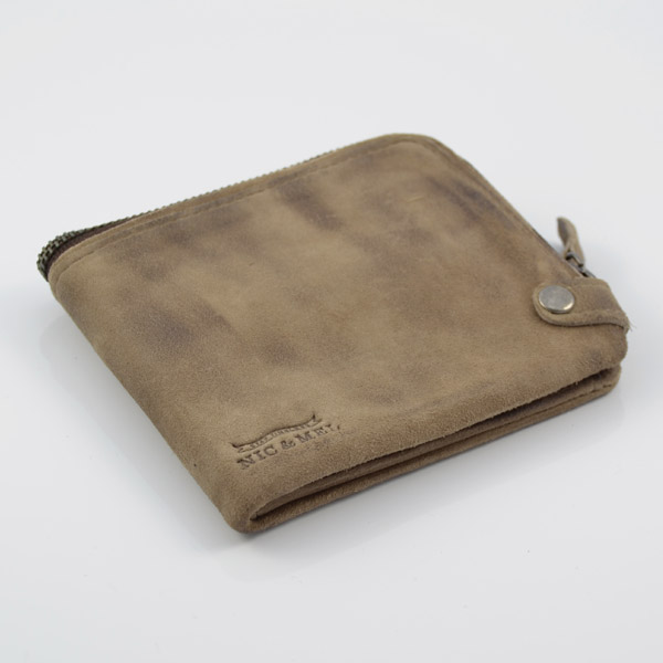 NIC & MEL - Nubuck Brown Pung - 1