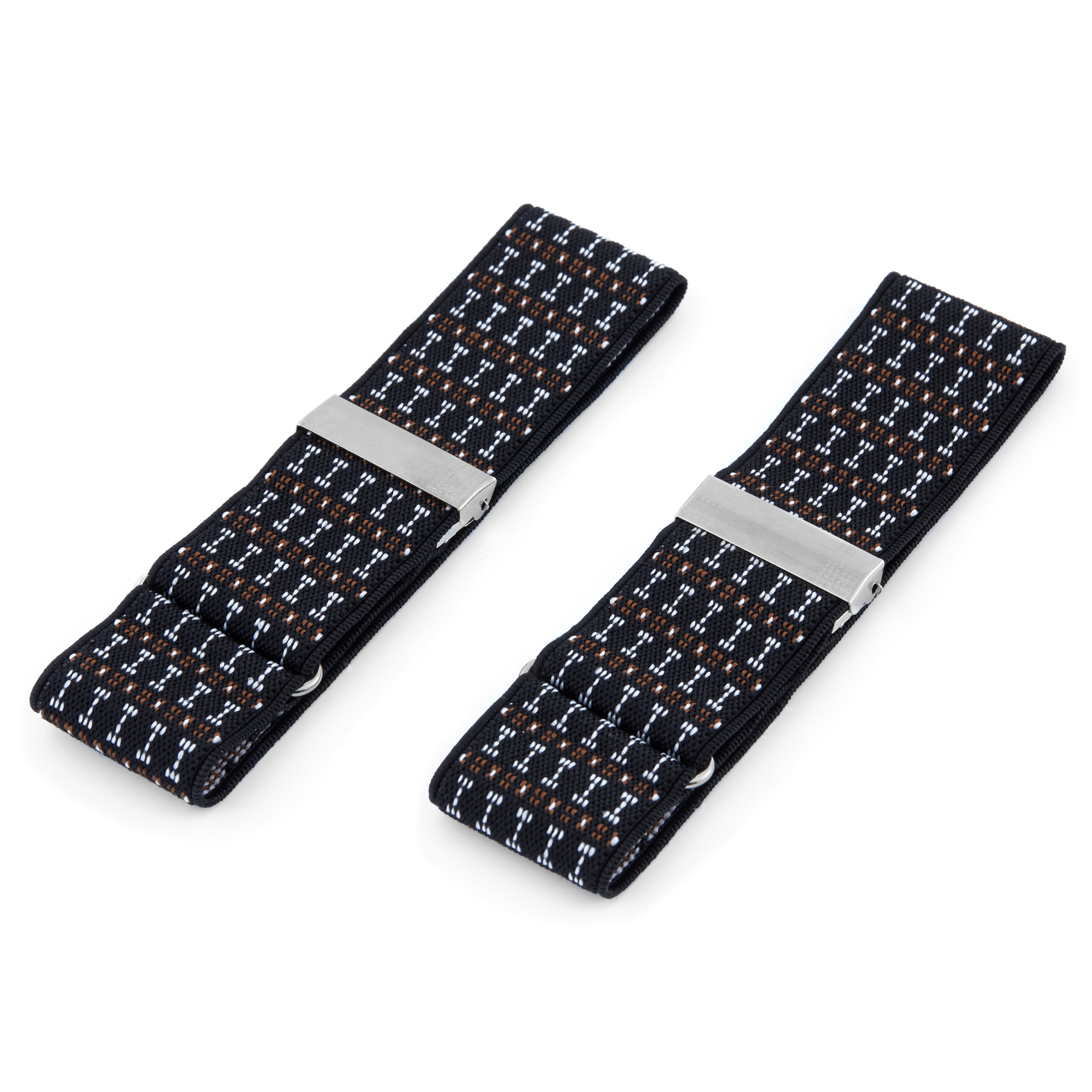 Mouwophouders met een Binair Gestikt Patroon - 1