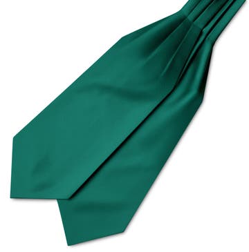 Smaragdgroene Grosgrain Stropdassjaal Smaragdgroene Grosgrain Stropdassjaal