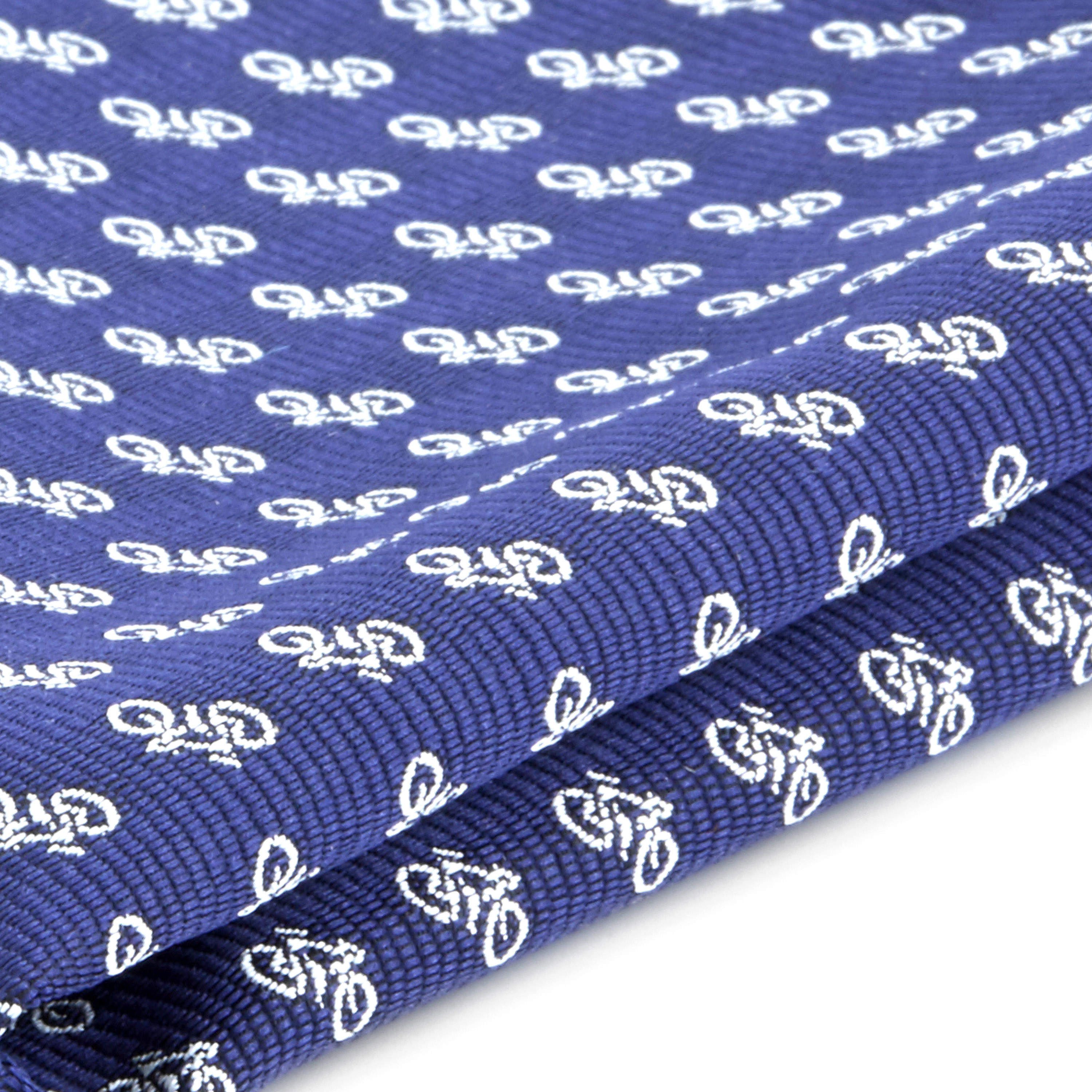 Batistă de buzunar albastră cu model cu biciclete - 2