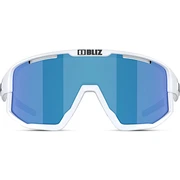 Weiße und blaue Wrap-Around-Sonnenbrille | Bliz 0ZB7001 Weiße und blaue Wrap-Around-Sonnenbrille | Bliz 0ZB7001