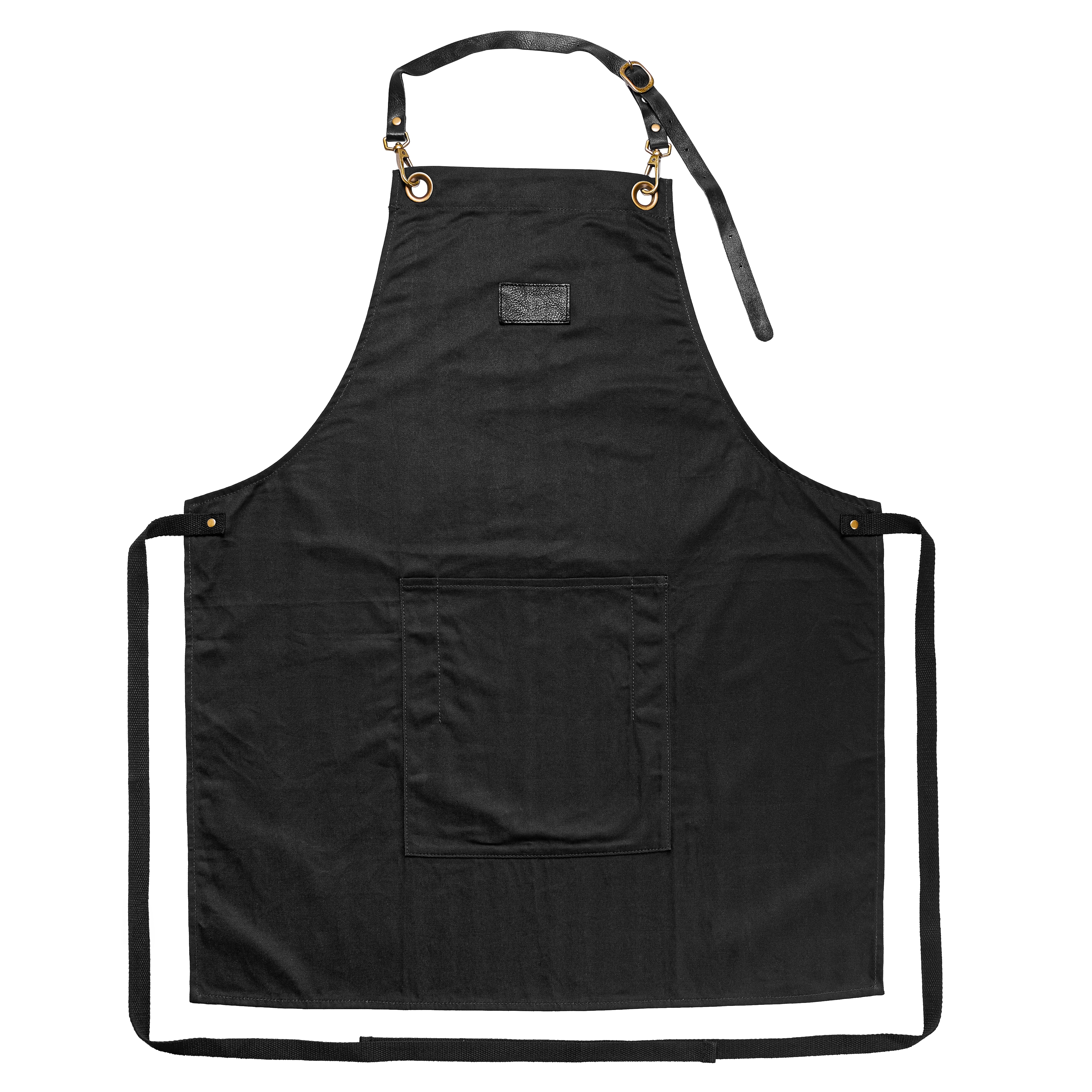 Schürze | Schwarz Baumwolle - 2