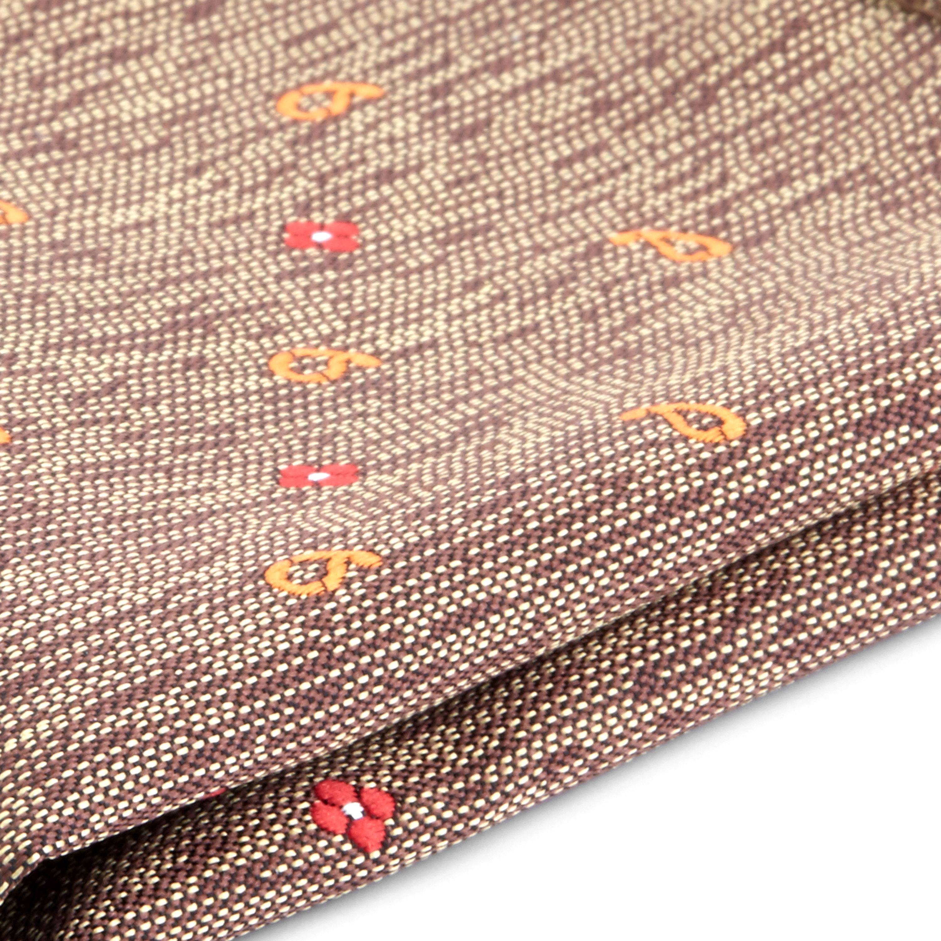 Casual Brown Pocket Square - 2