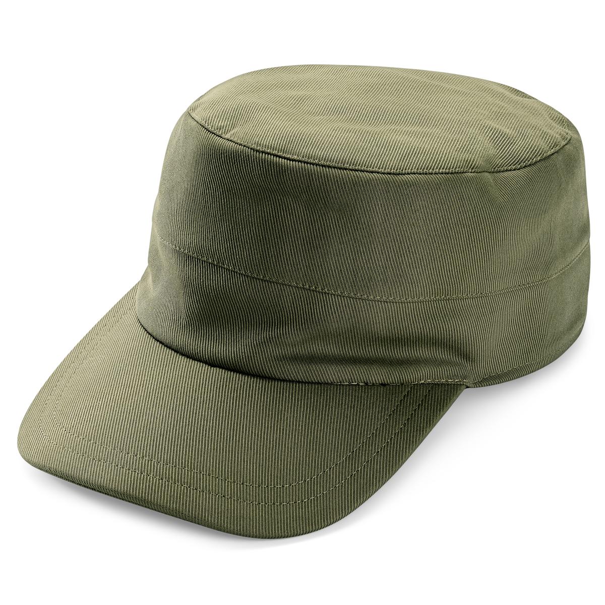 Der Cap Lacuna | Army Green Denim Cadet Cap | In stock! | Lucleon